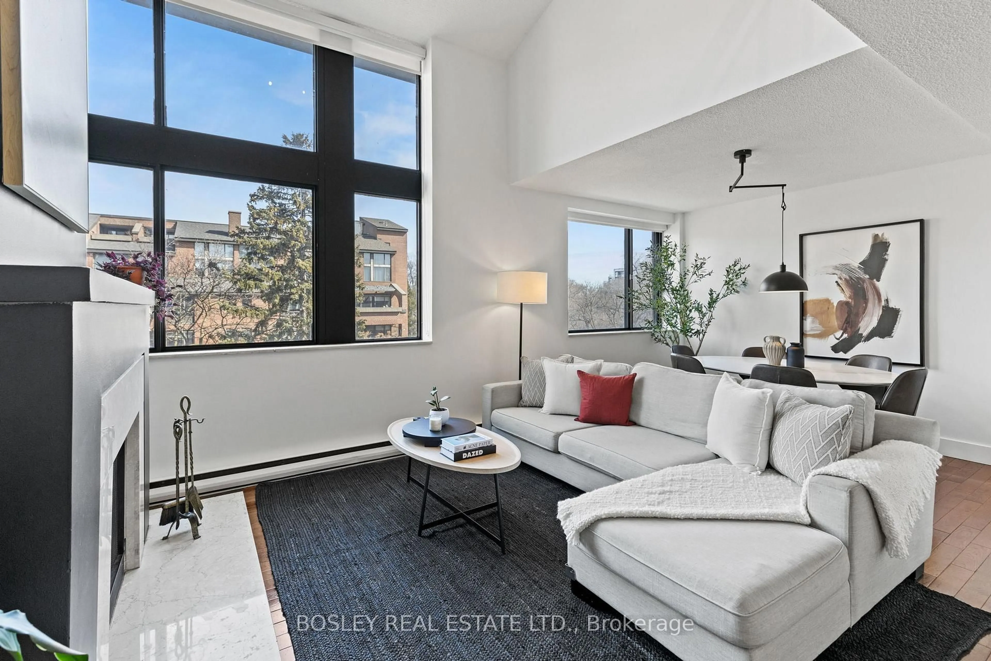 Living room with furniture, unknown for 1555 Avenue Rd #A504, Toronto Ontario M5M 4M2