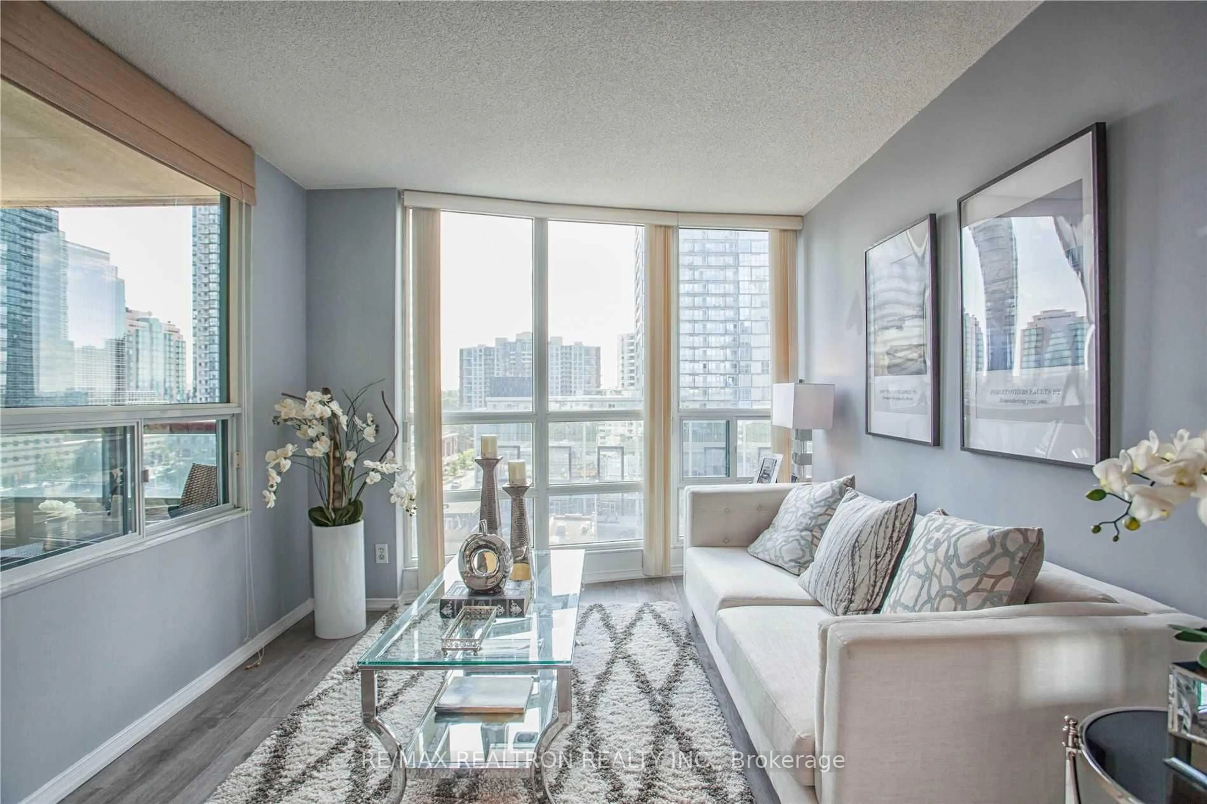 Living room with furniture, unknown for 238 Doris Ave #1101, Toronto Ontario M2N 6W1
