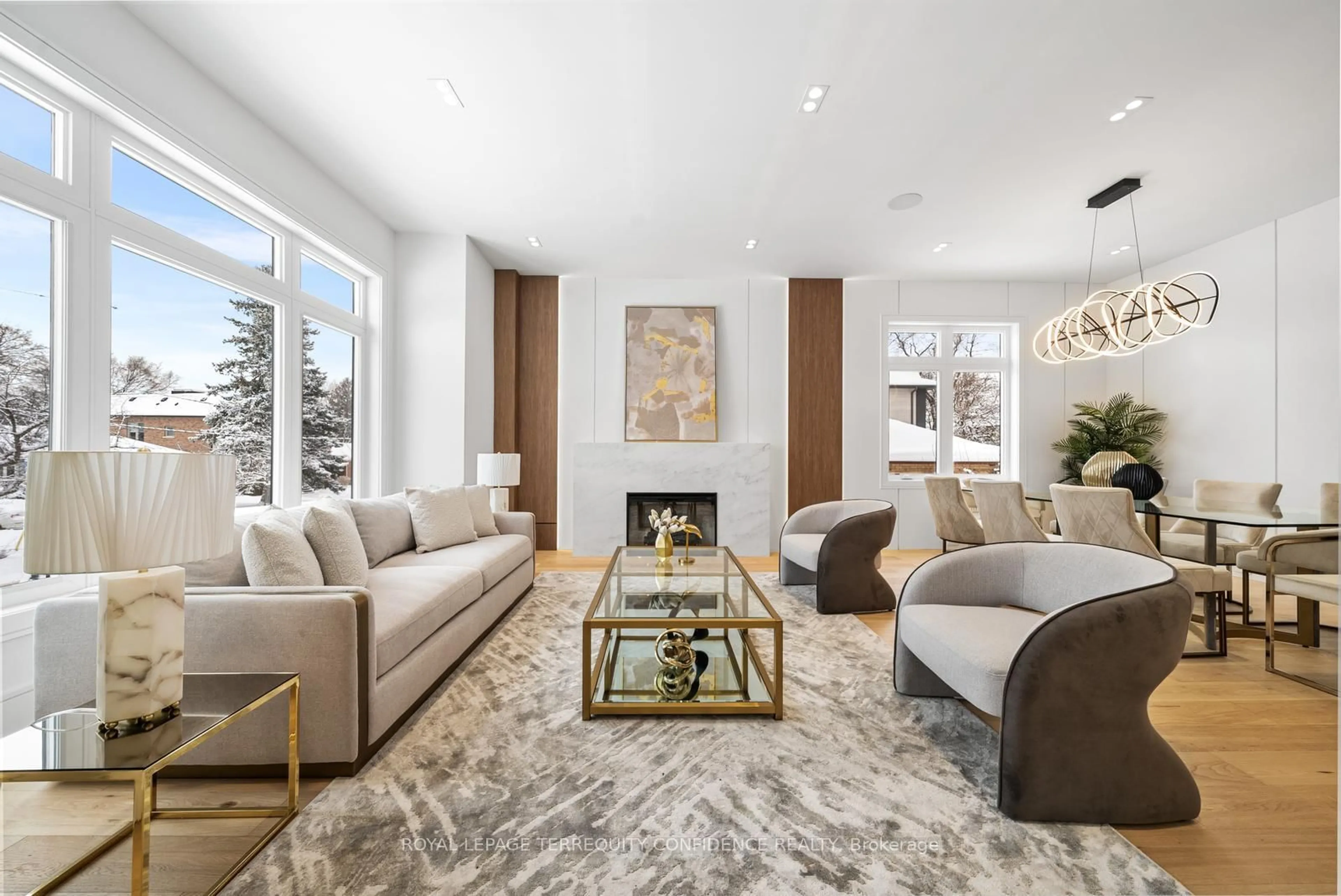 Living room with furniture, unknown for 338B Horsham Ave, Toronto Ontario M2R 1G6