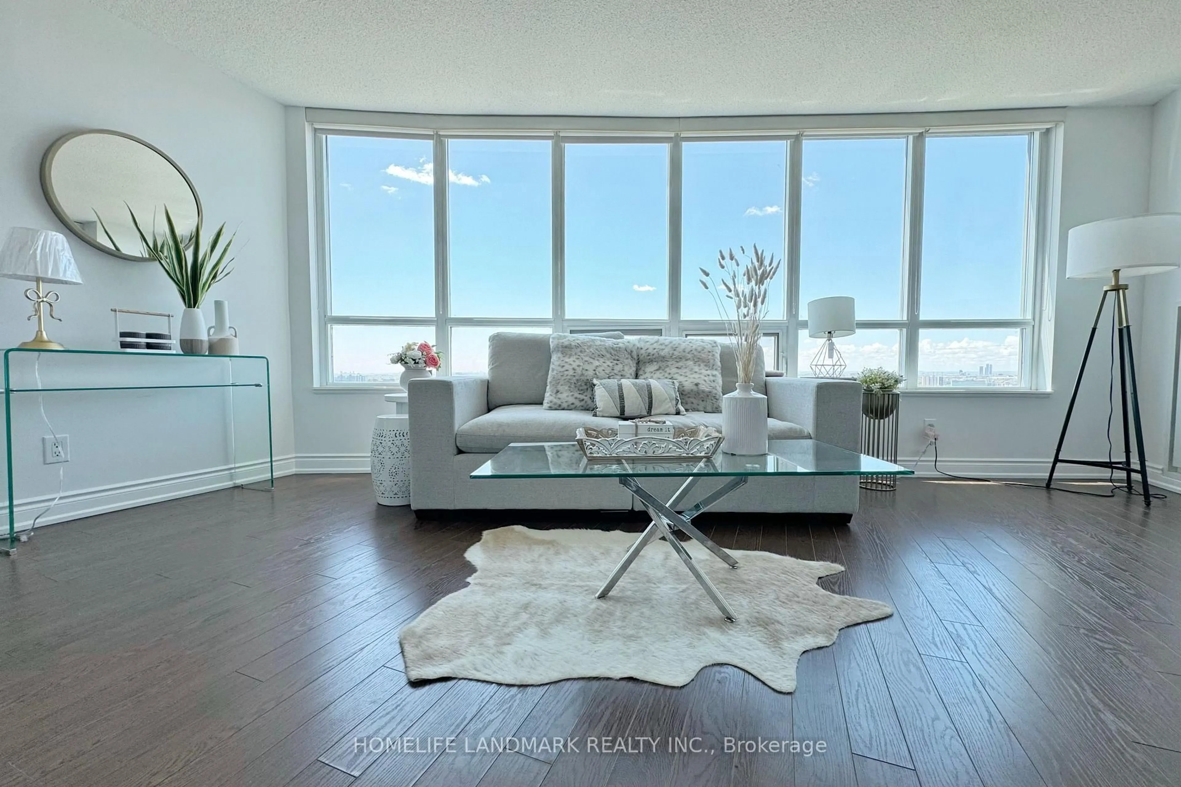 Living room with furniture, unknown for 15 Greenview Ave #2706, Toronto Ontario M2M 4M7