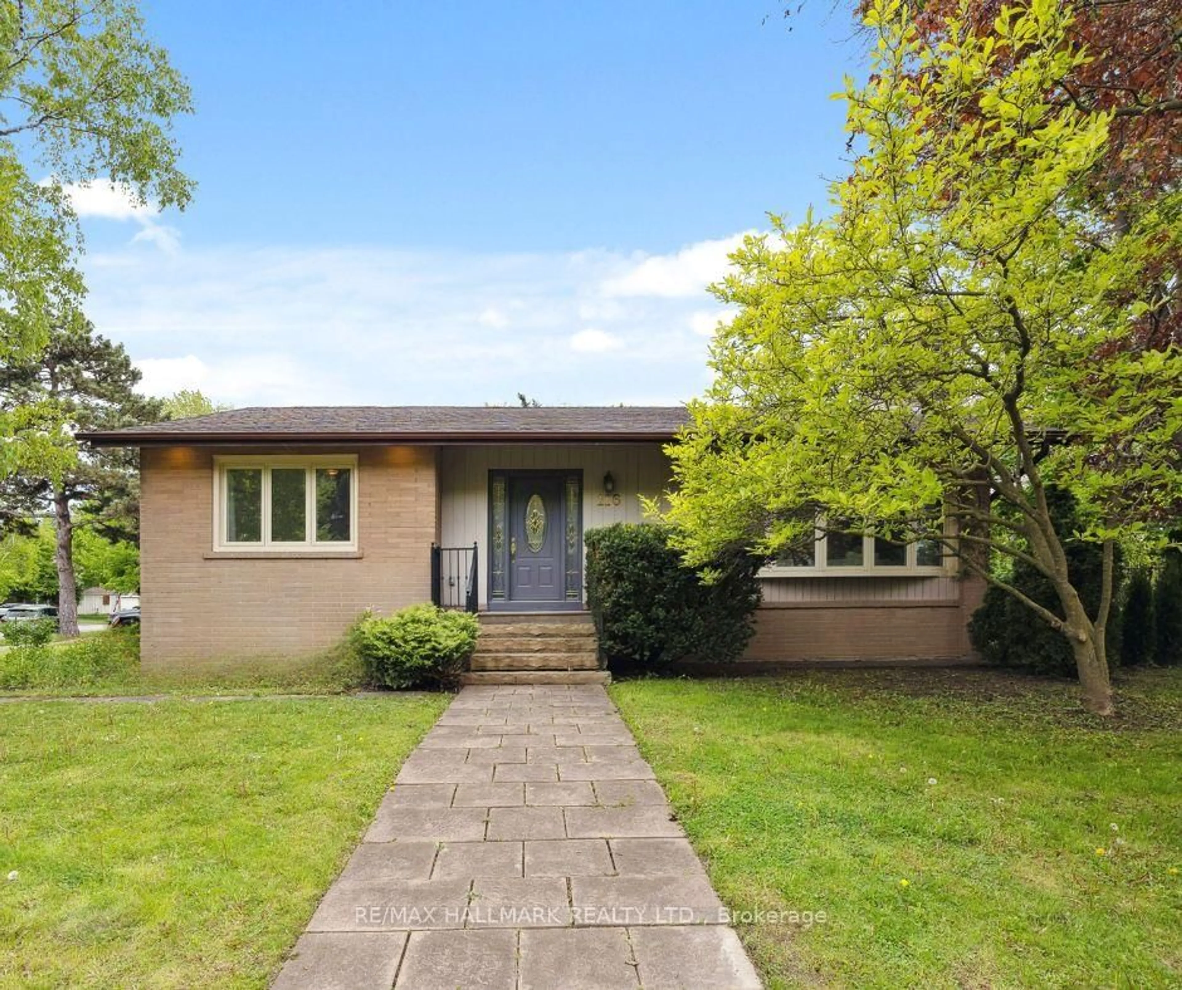 Home with brick exterior material, street for 116 Plateau Cres, Toronto Ontario M3C 1M8