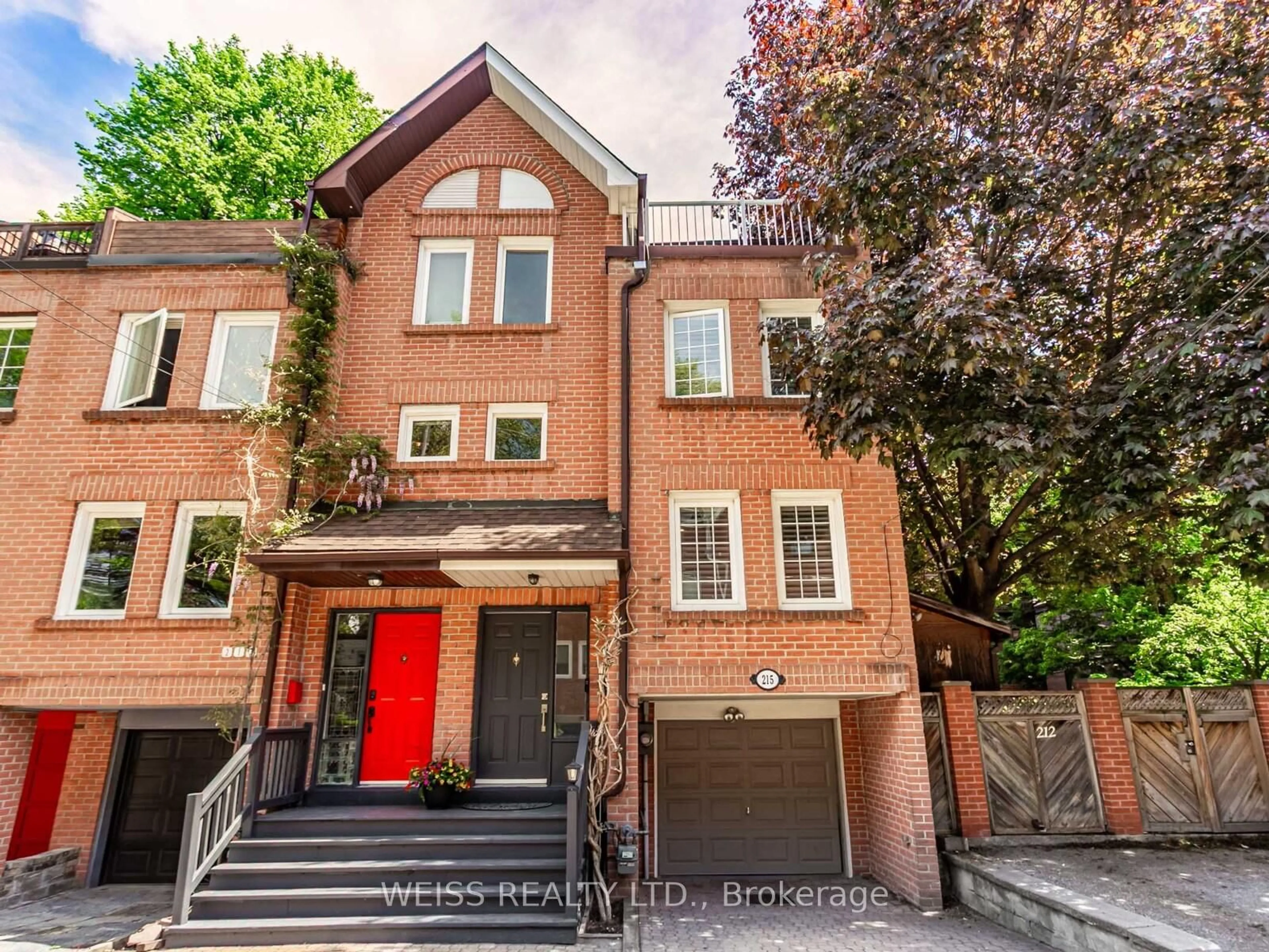 Home with brick exterior material, street for 215 Milan St, Toronto Ontario M5A 4C3
