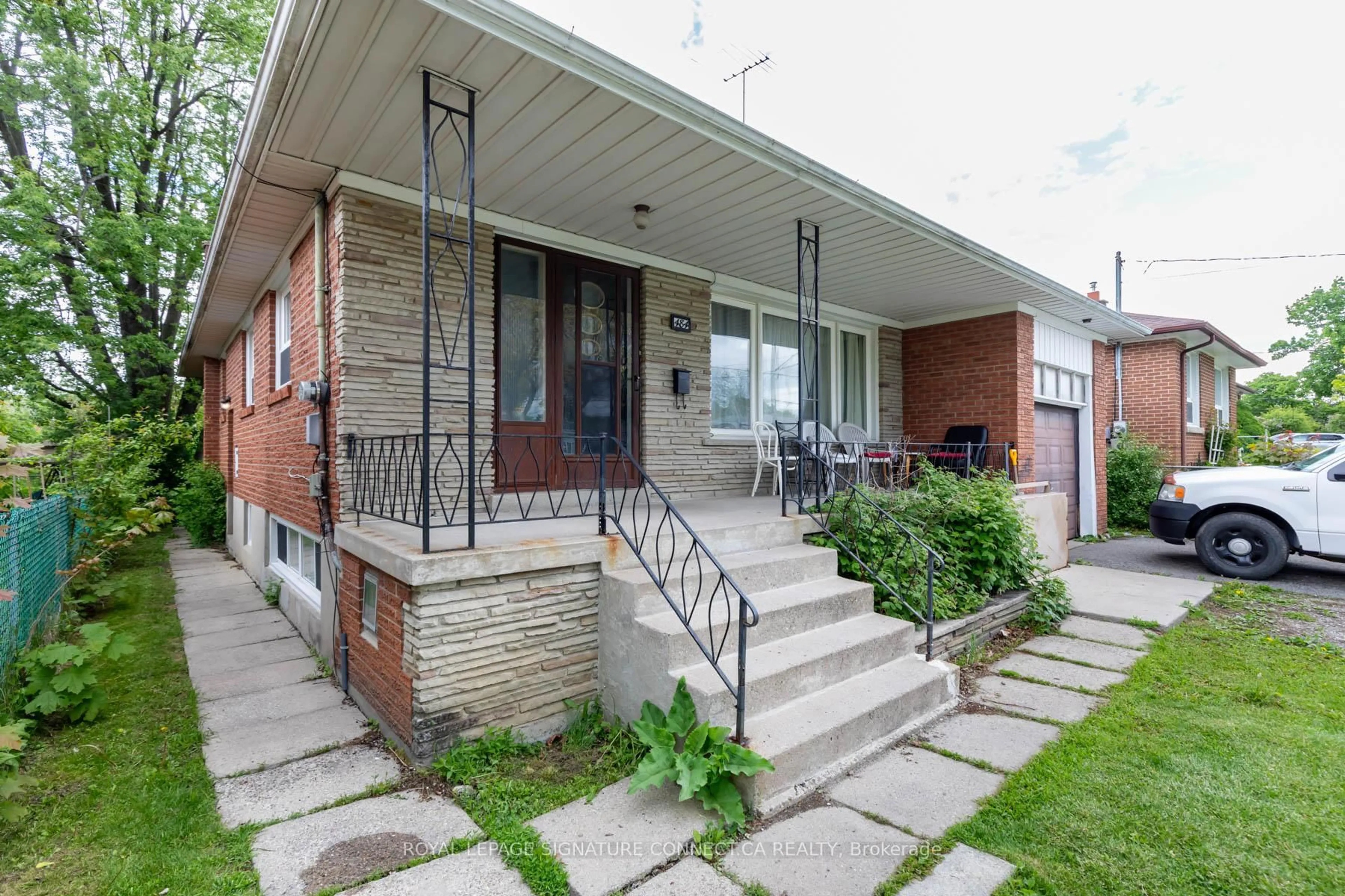 Home with brick exterior material, street for 484 Drewry Ave, Toronto Ontario M2R 2K8