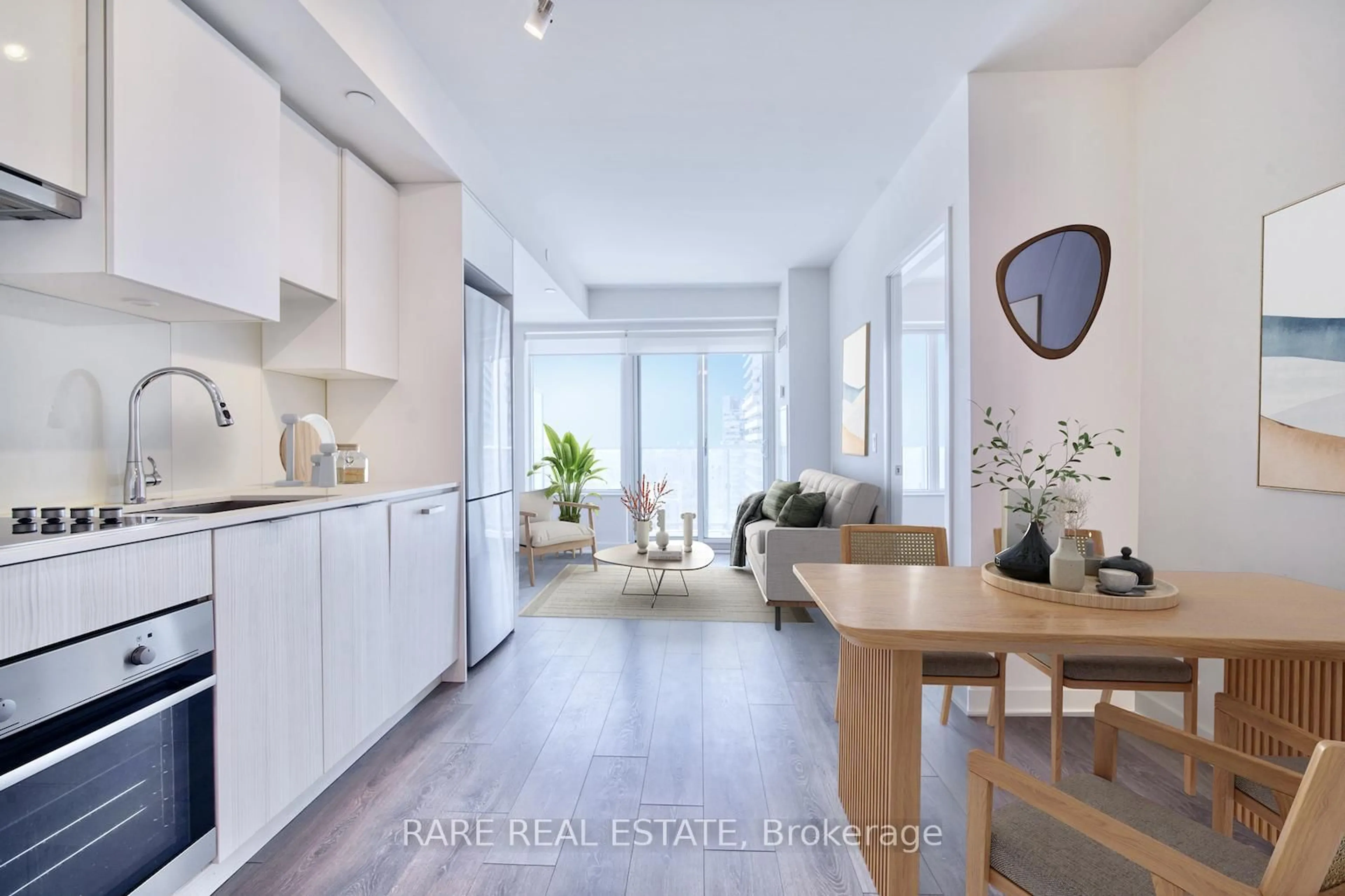 Open concept kitchen, unknown for 195 Redpath Ave #3005, Toronto Ontario M4P 0E4