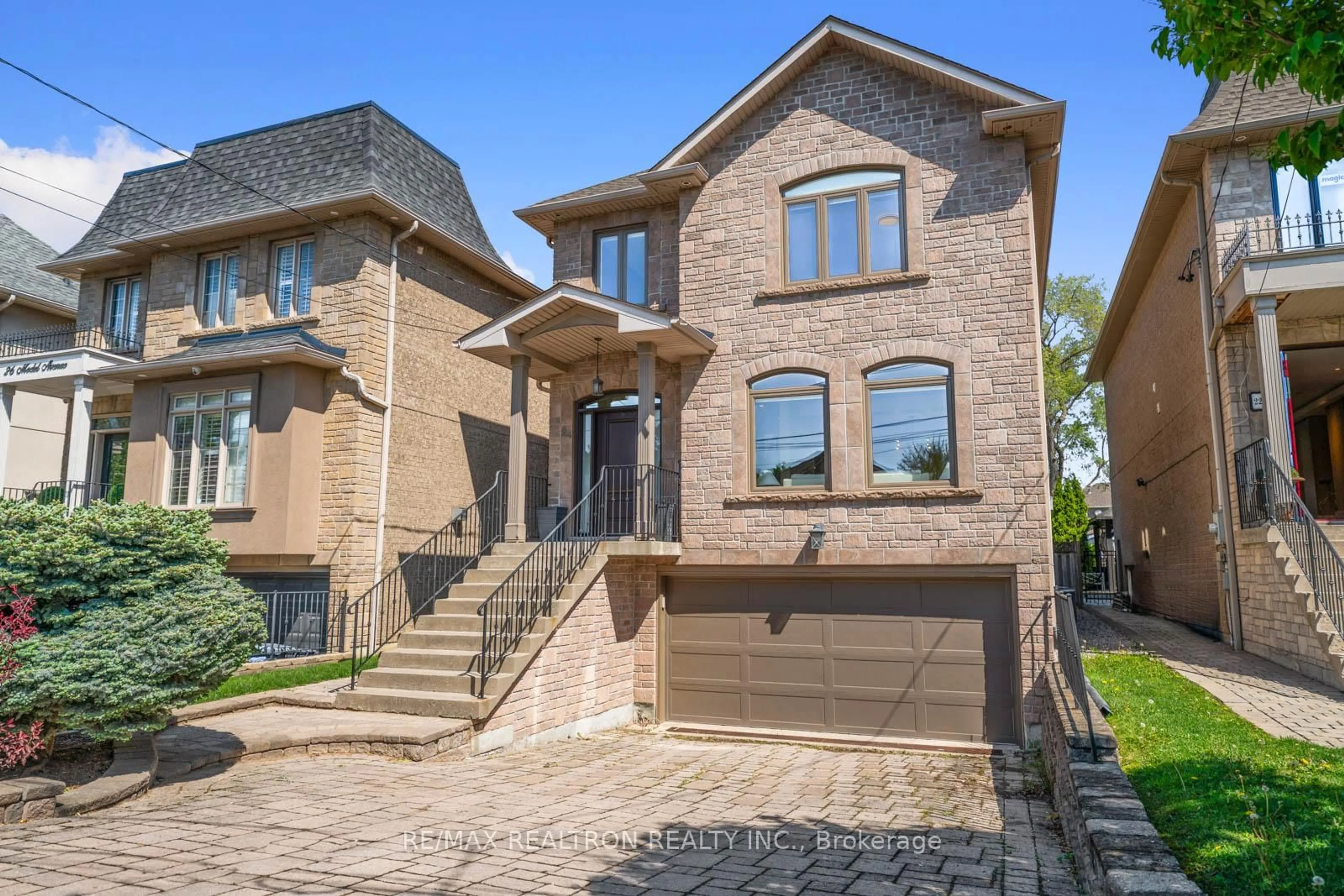 Home with brick exterior material, street for 24 Model Ave, Toronto Ontario M3H 1W1