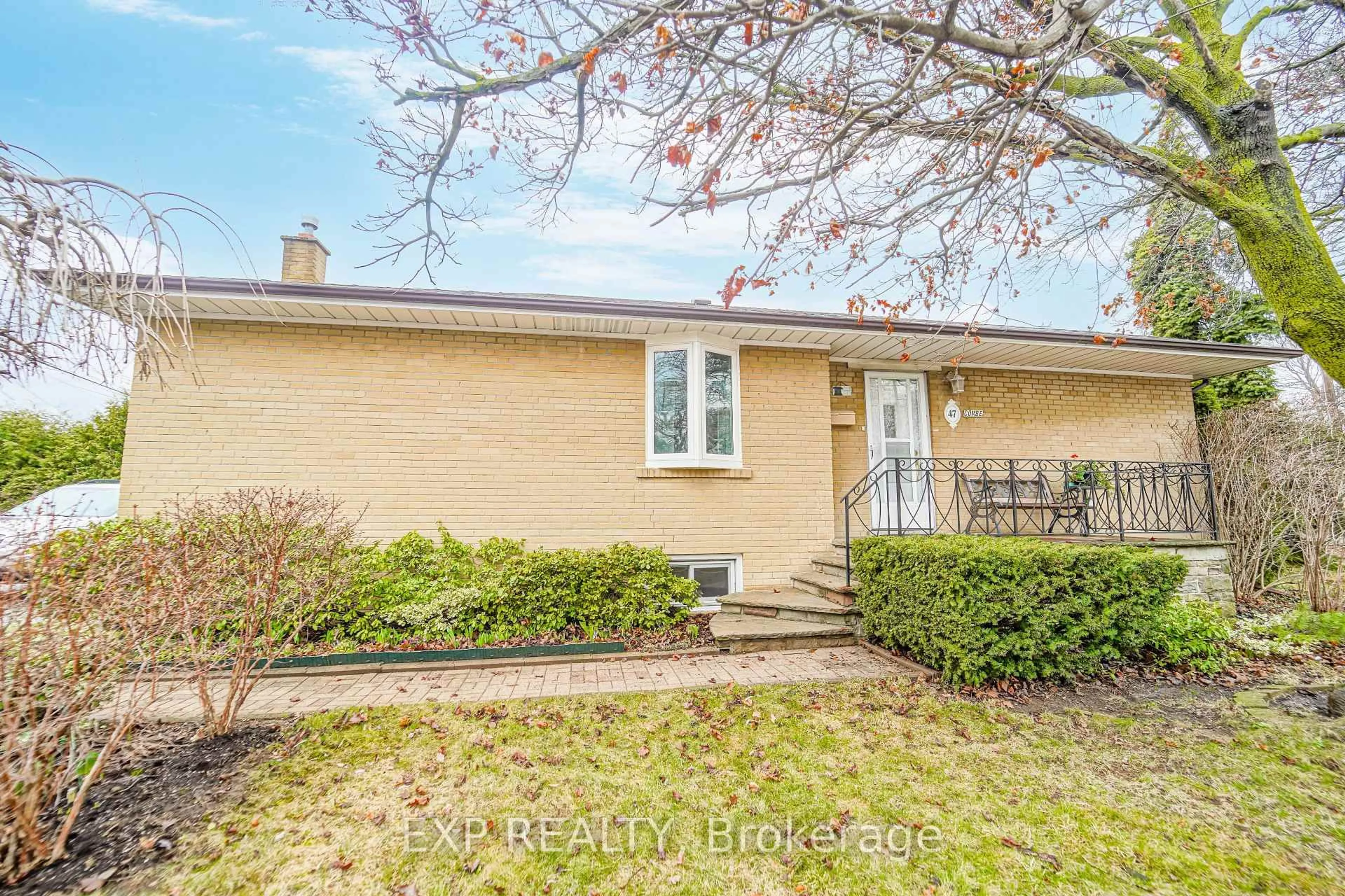 Home with brick exterior material, street for 47 Combe Ave, Toronto Ontario M3H 4J5