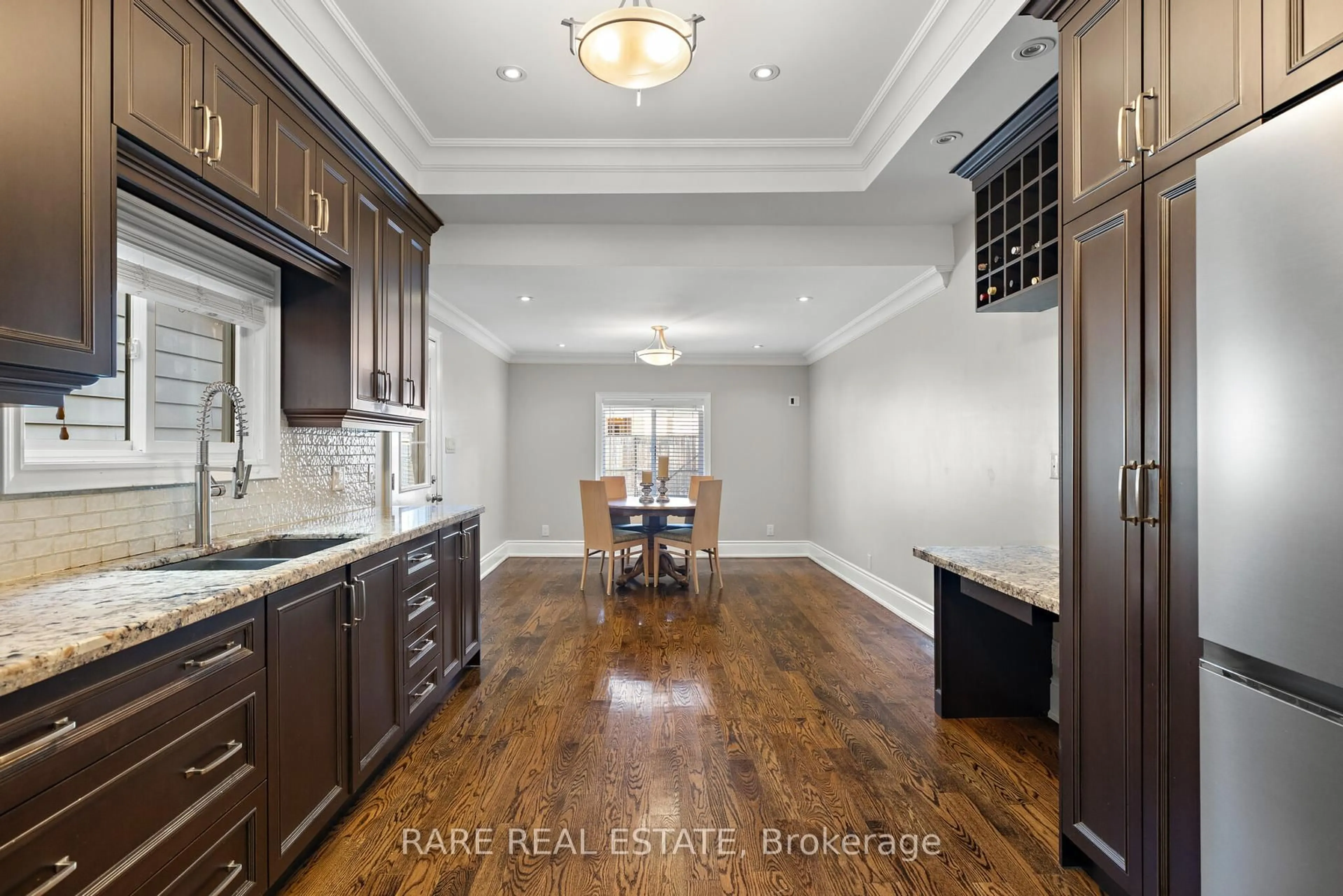 Open concept kitchen, ceramic/tile floor for 69 Robert St, Toronto Ontario M5S 2K4