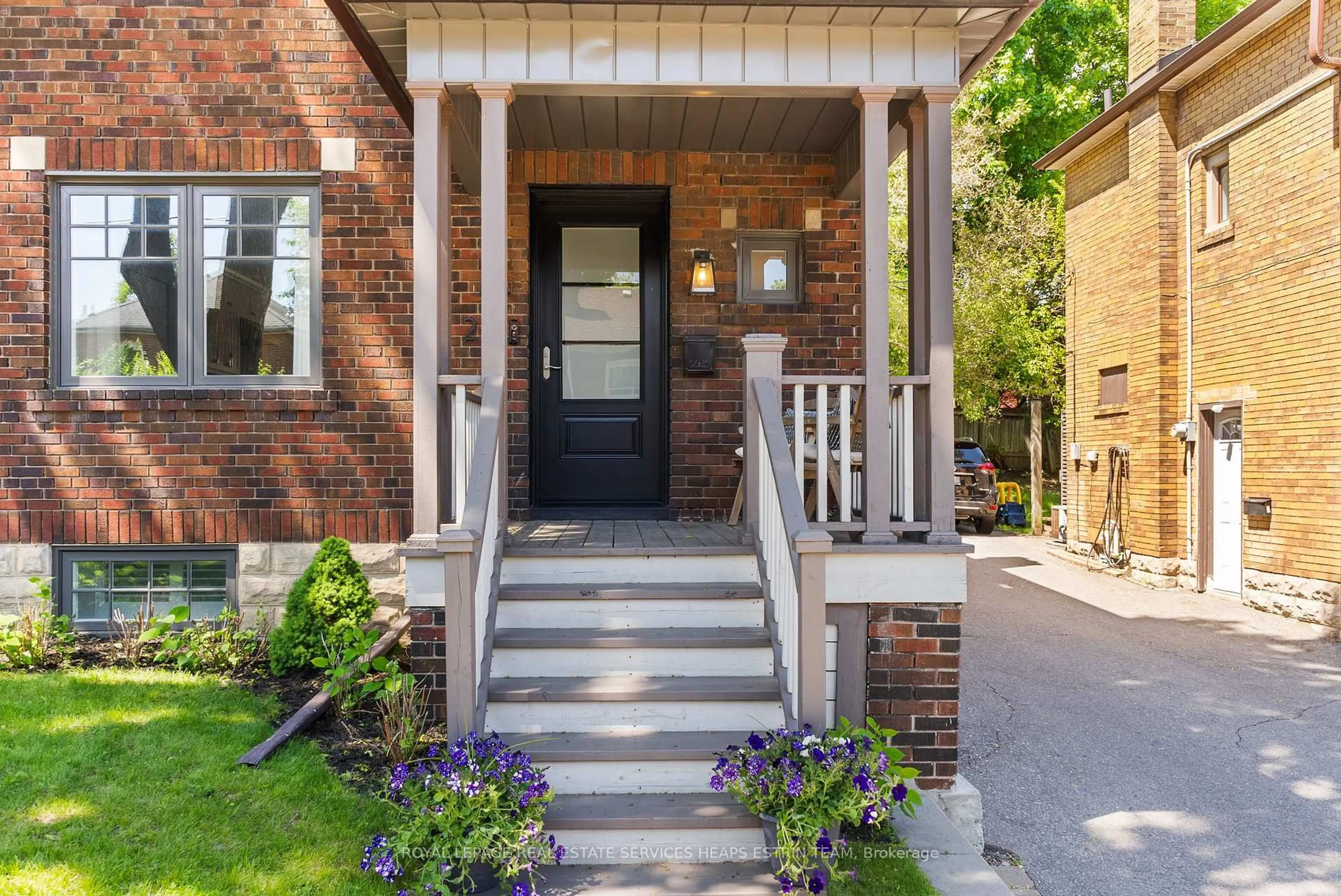 Home with brick exterior material, street for 20 Elvina Gdns, Toronto Ontario M4P 1X8