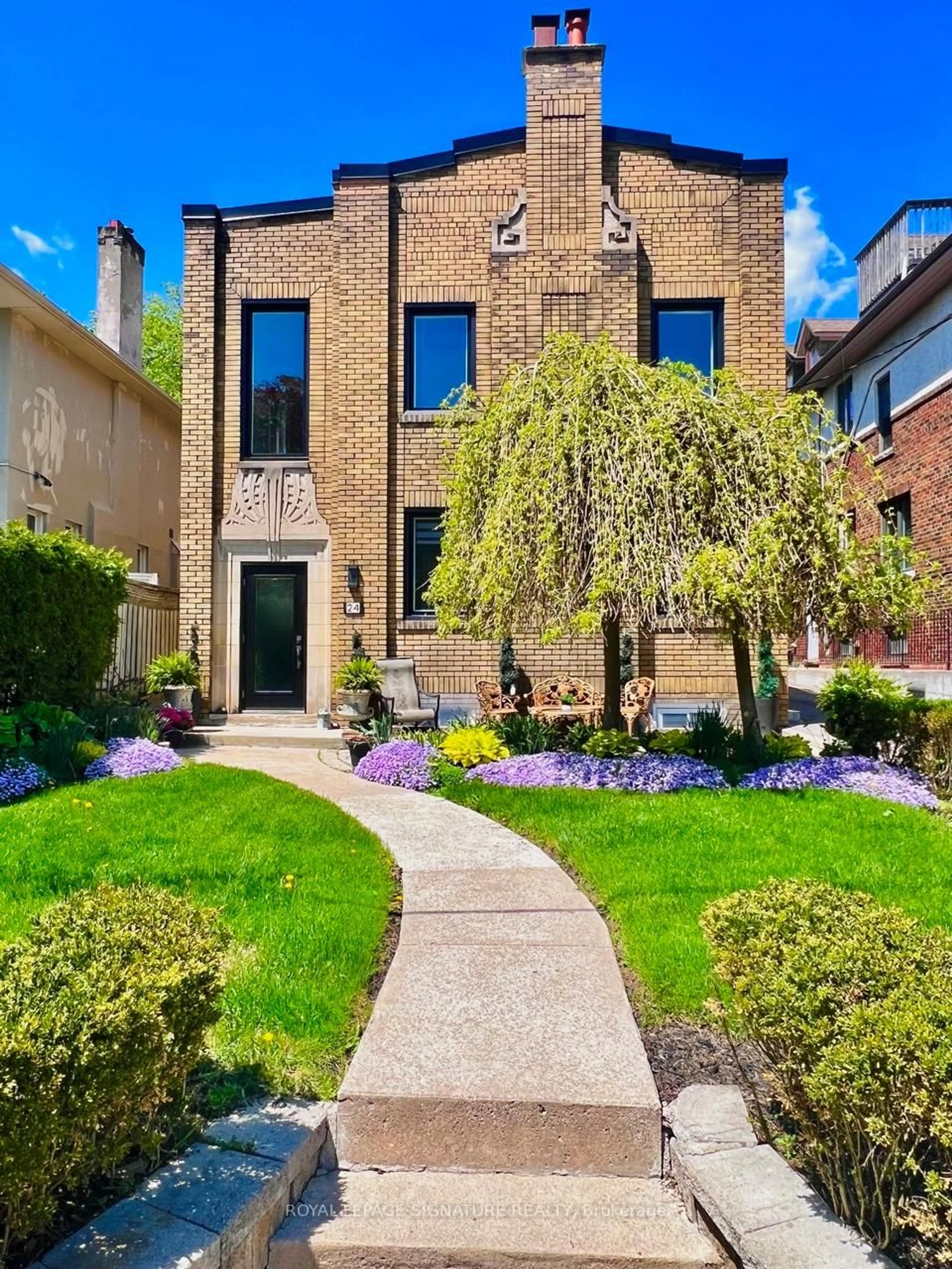 Home with brick exterior material, street for 24 College View Ave, Toronto Ontario M5P 1J4