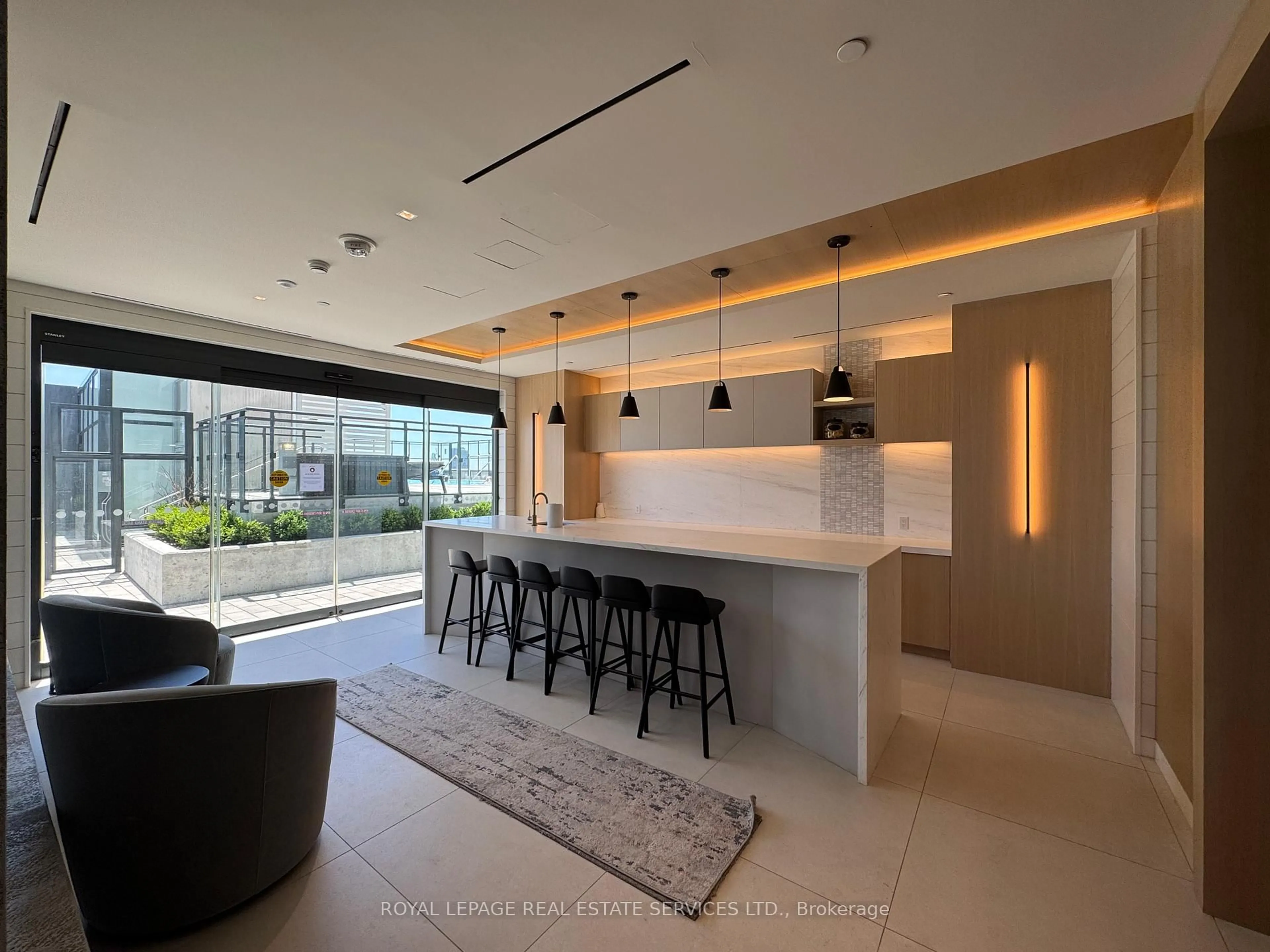 Open concept kitchen, unknown for 5 Defries St #208, Toronto Ontario M5A 0W7