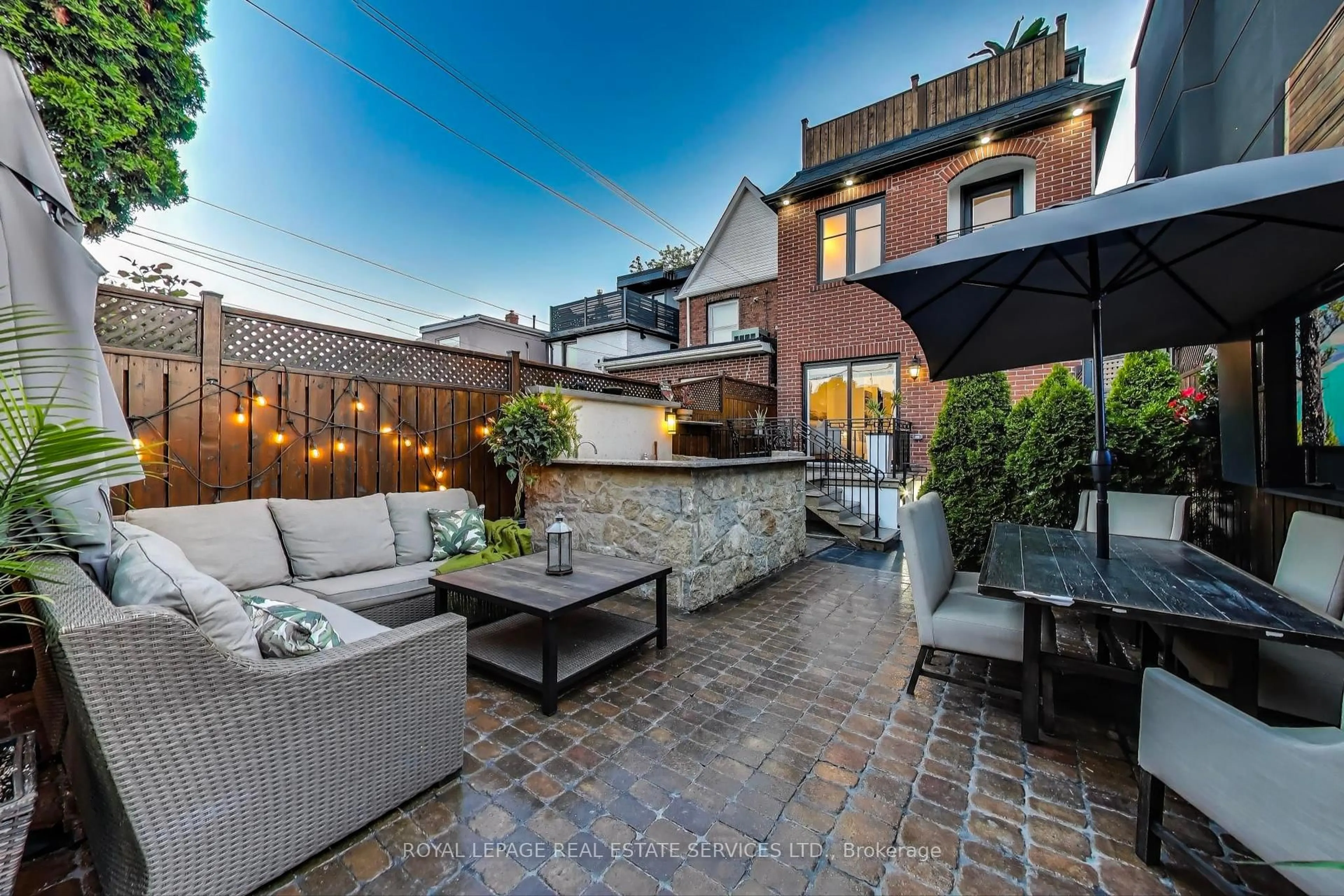 Patio, street for 723 St Clarens Ave, Toronto Ontario M6H 3X2