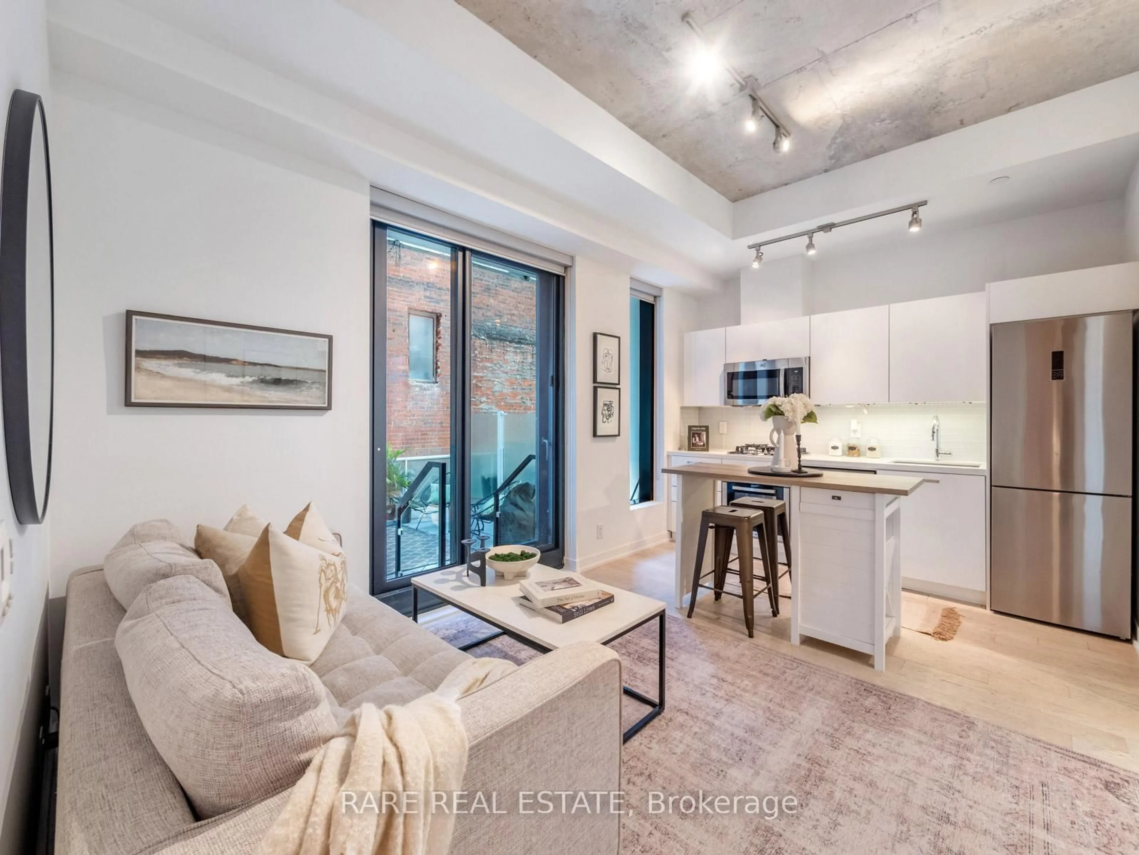 Open concept kitchen, unknown for 11 Charlotte St #206, Toronto Ontario M5V 2H5
