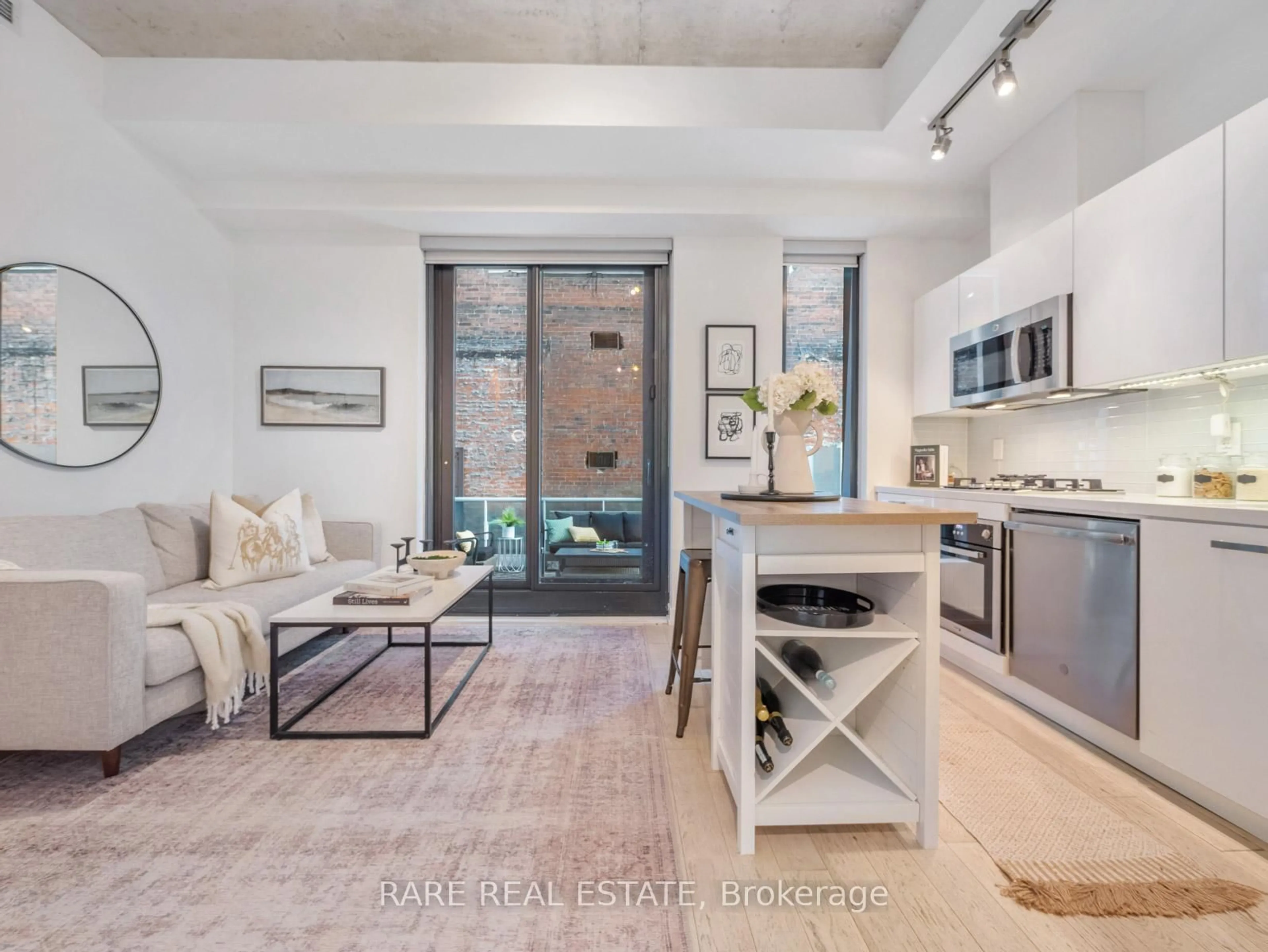 Open concept kitchen, unknown for 11 Charlotte St #206, Toronto Ontario M5V 2H5