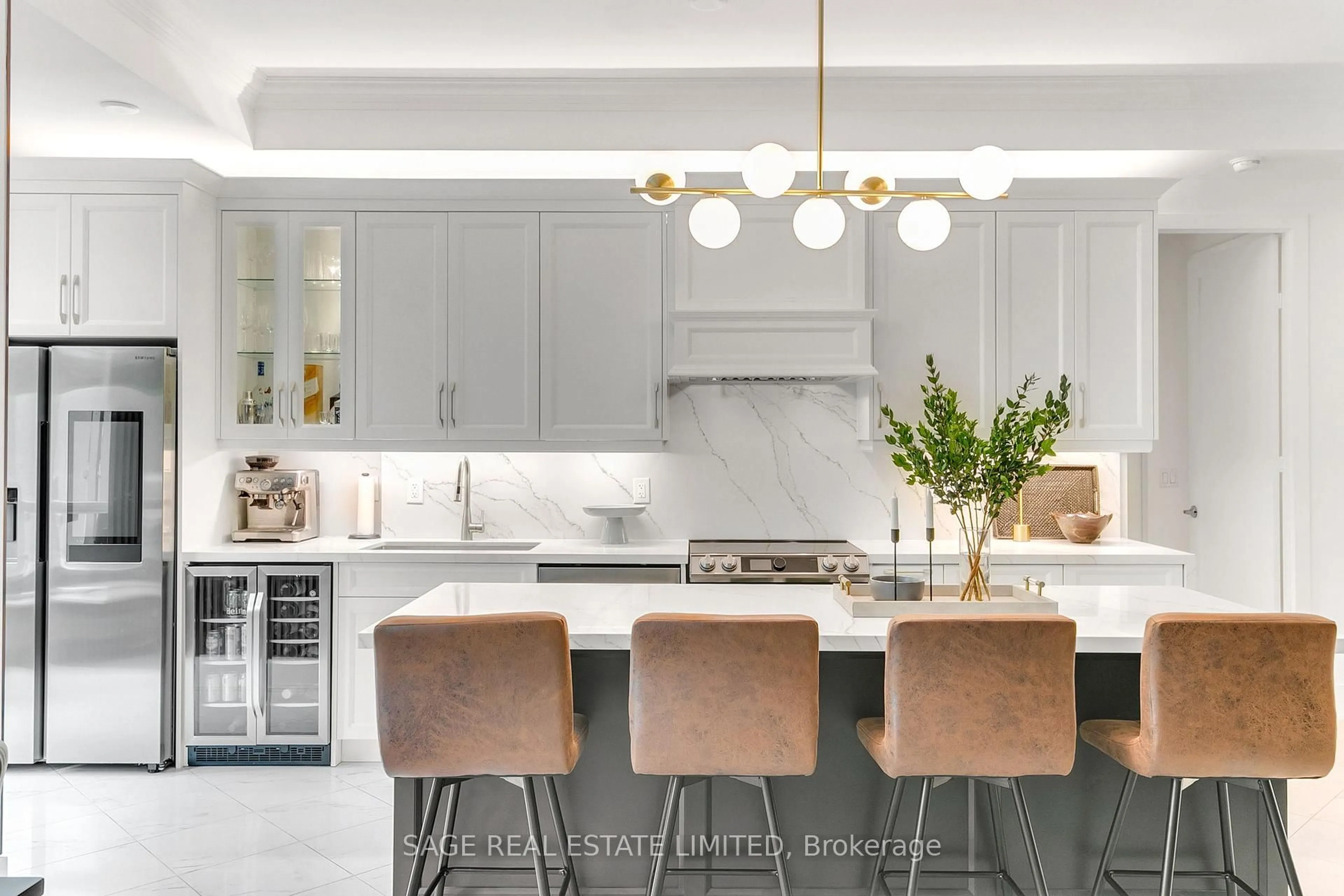 Contemporary kitchen, ceramic/tile floor for 120 Homewood Ave #118, Toronto Ontario M4Y 2J3
