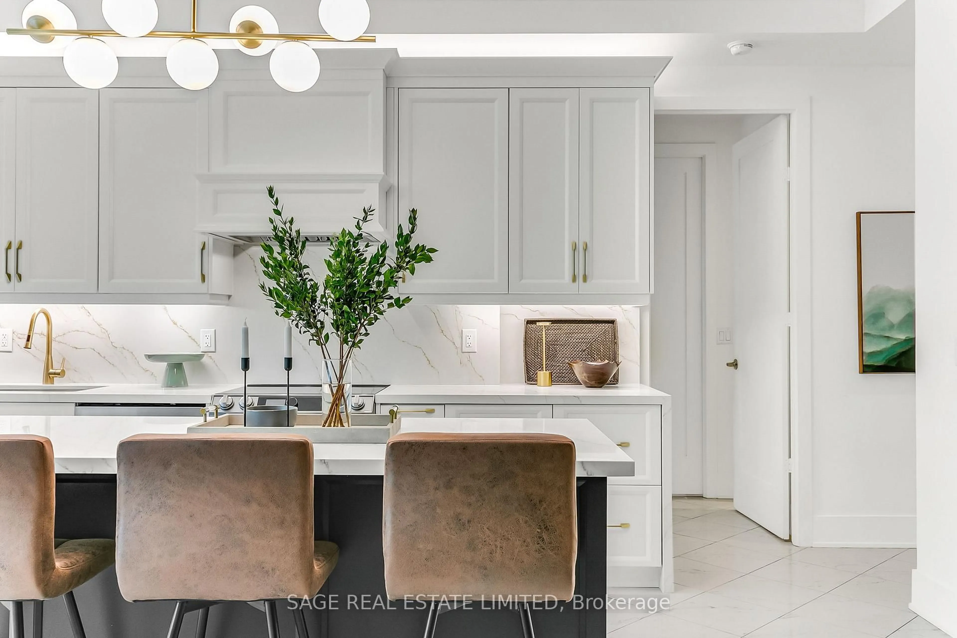 Contemporary kitchen, ceramic/tile floor for 120 Homewood Ave #118, Toronto Ontario M4Y 2J3