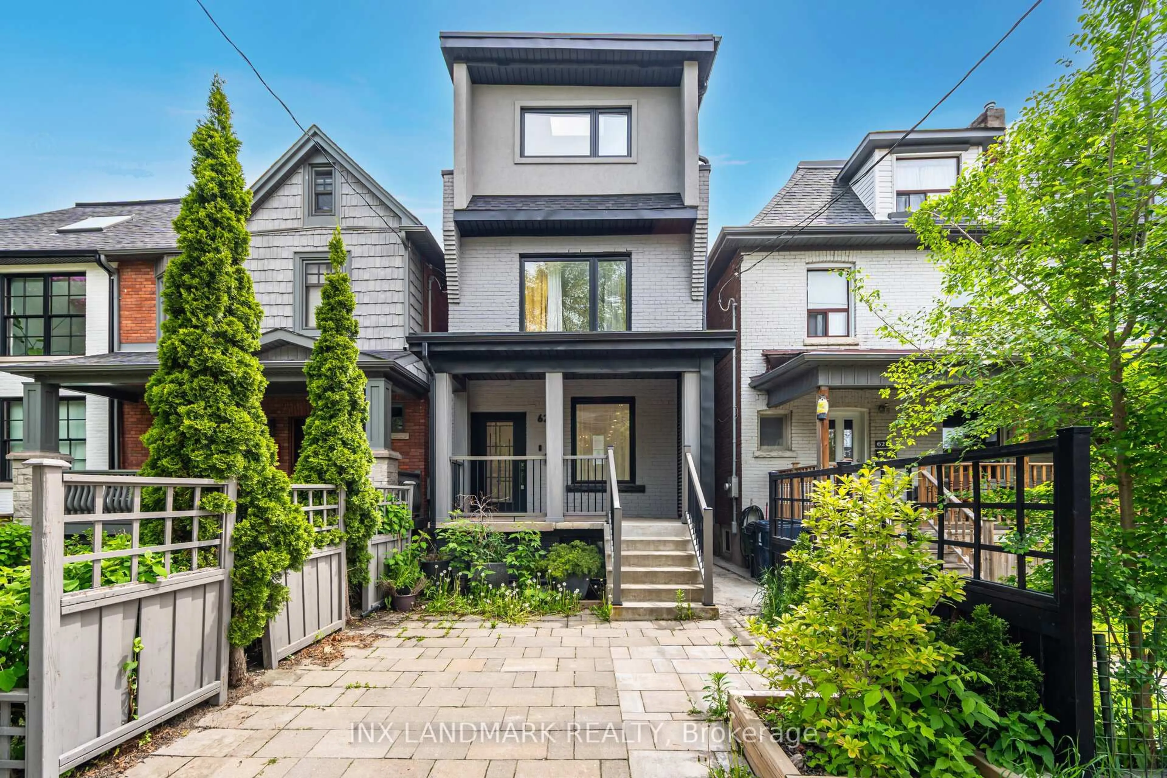 Home with brick exterior material, street for 629 Shaw St, Toronto Ontario M6G 3L8