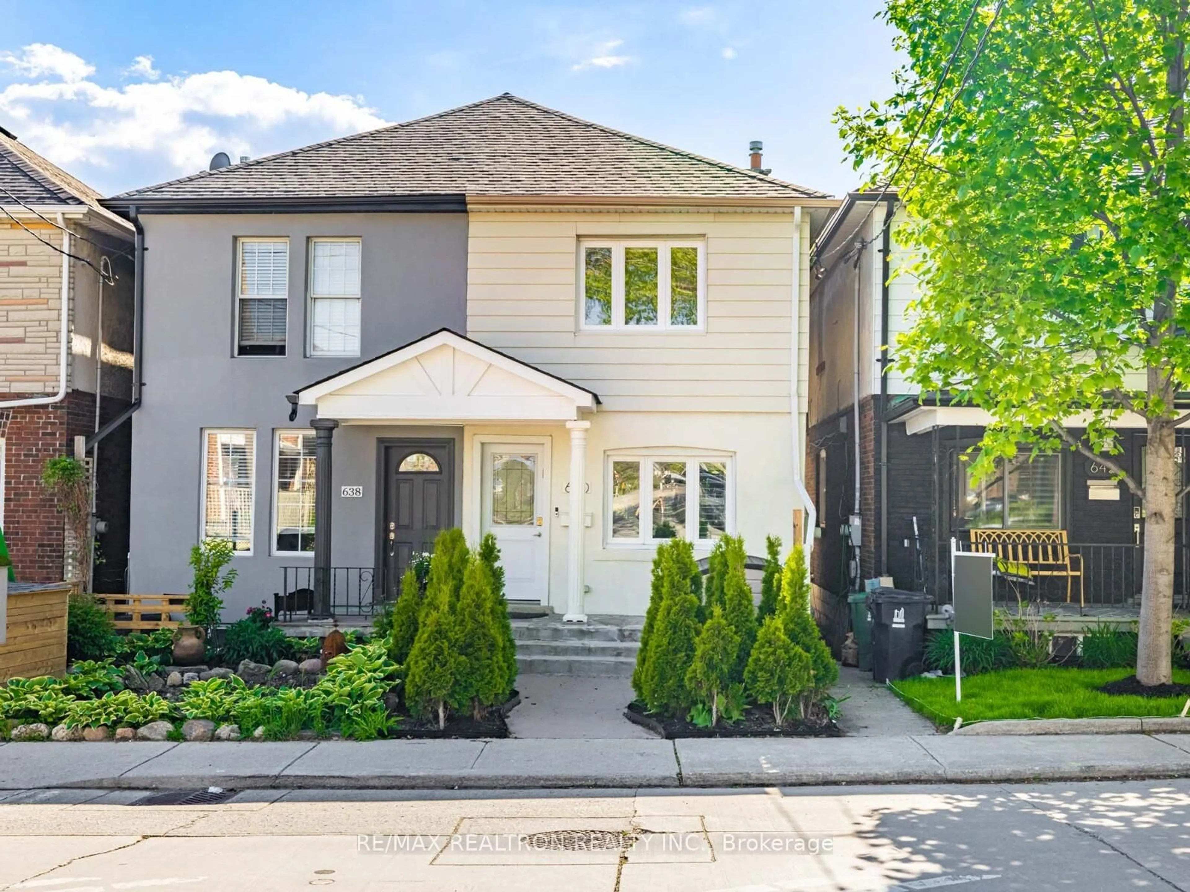 Home with brick exterior material, street for 640 Winona Dr, Toronto Ontario M6C 3V6