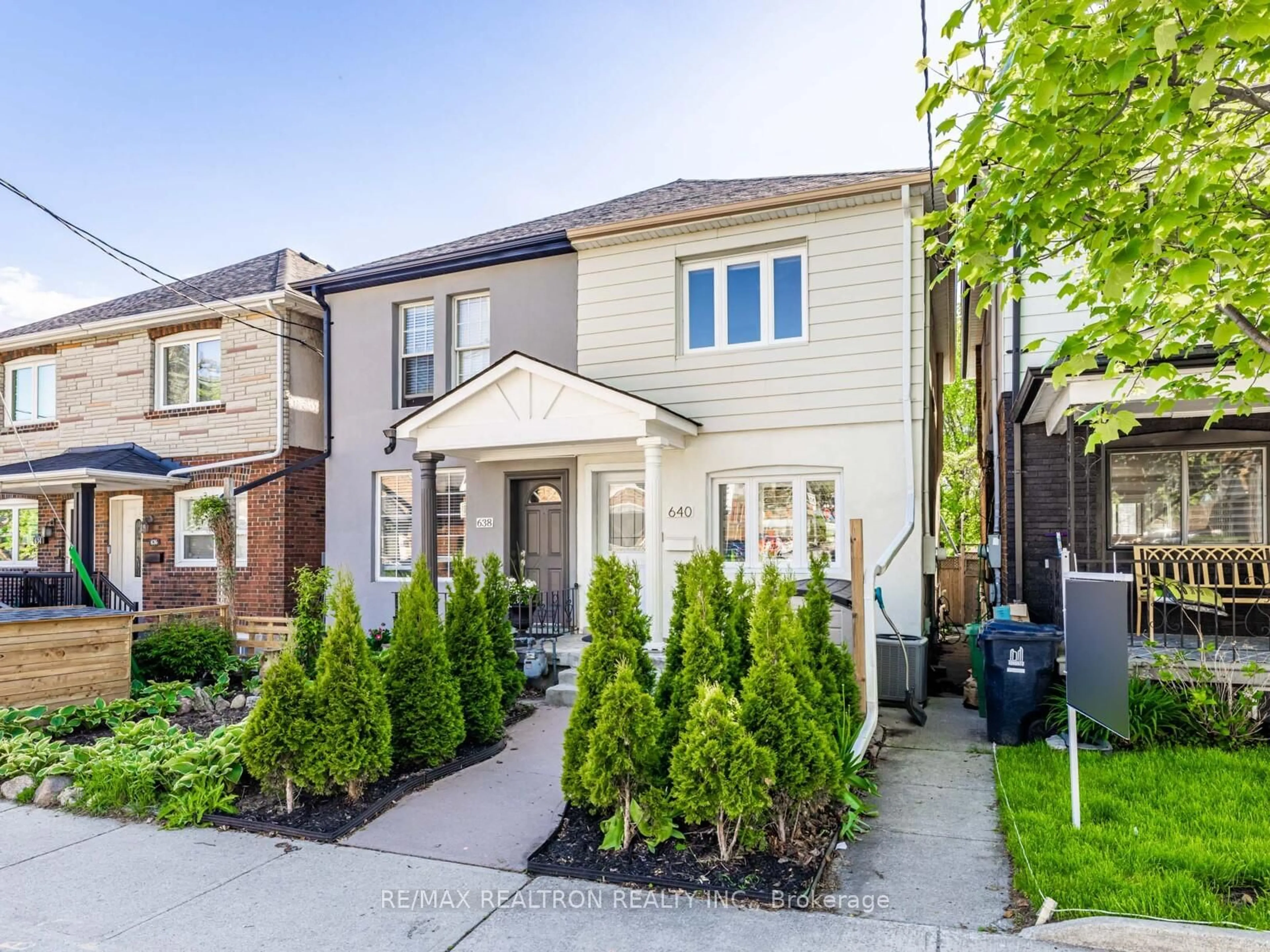 Home with brick exterior material, street for 640 Winona Dr, Toronto Ontario M6C 3V6