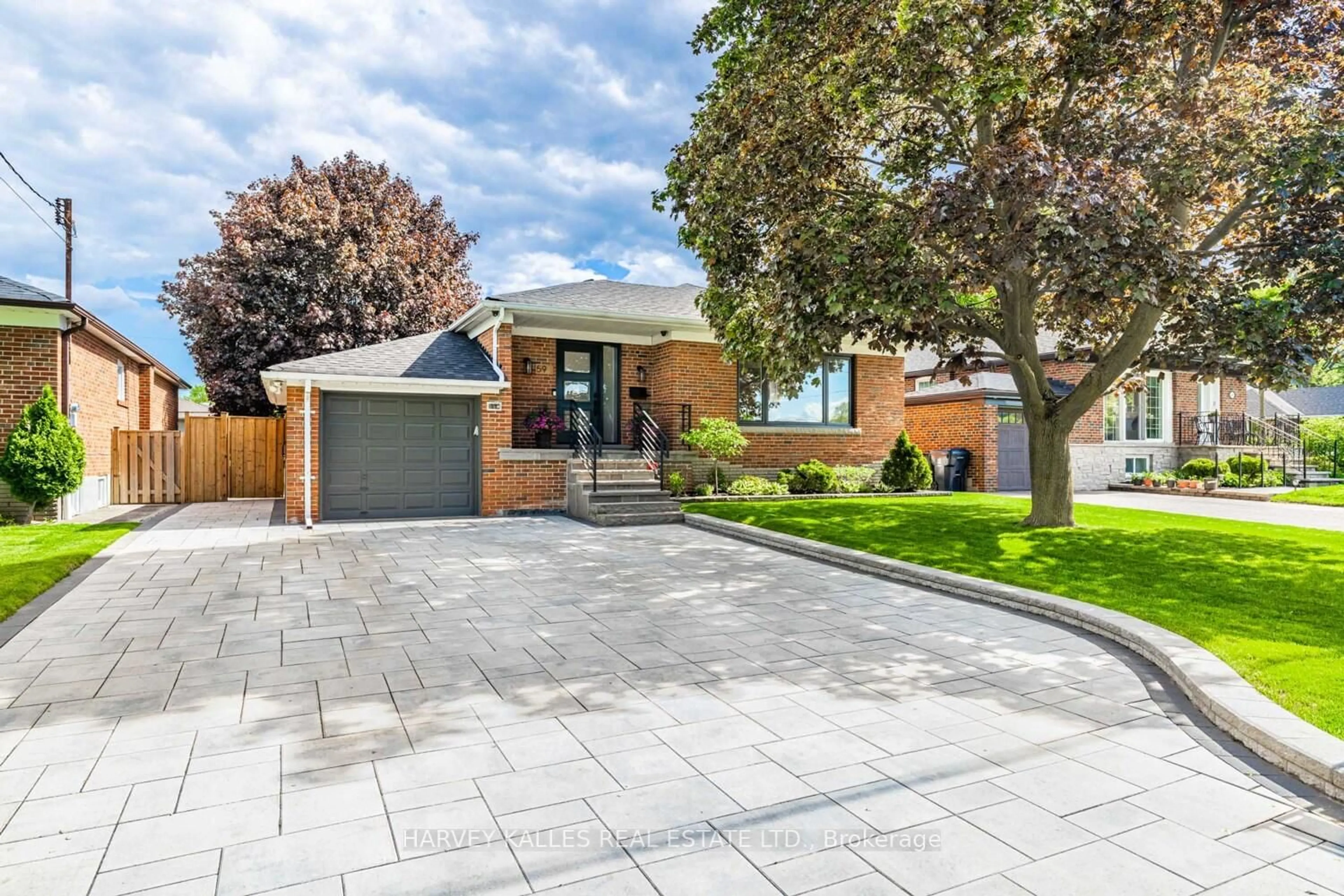 Home with brick exterior material, street for 59 Acton Ave, Toronto Ontario M3H 4G9