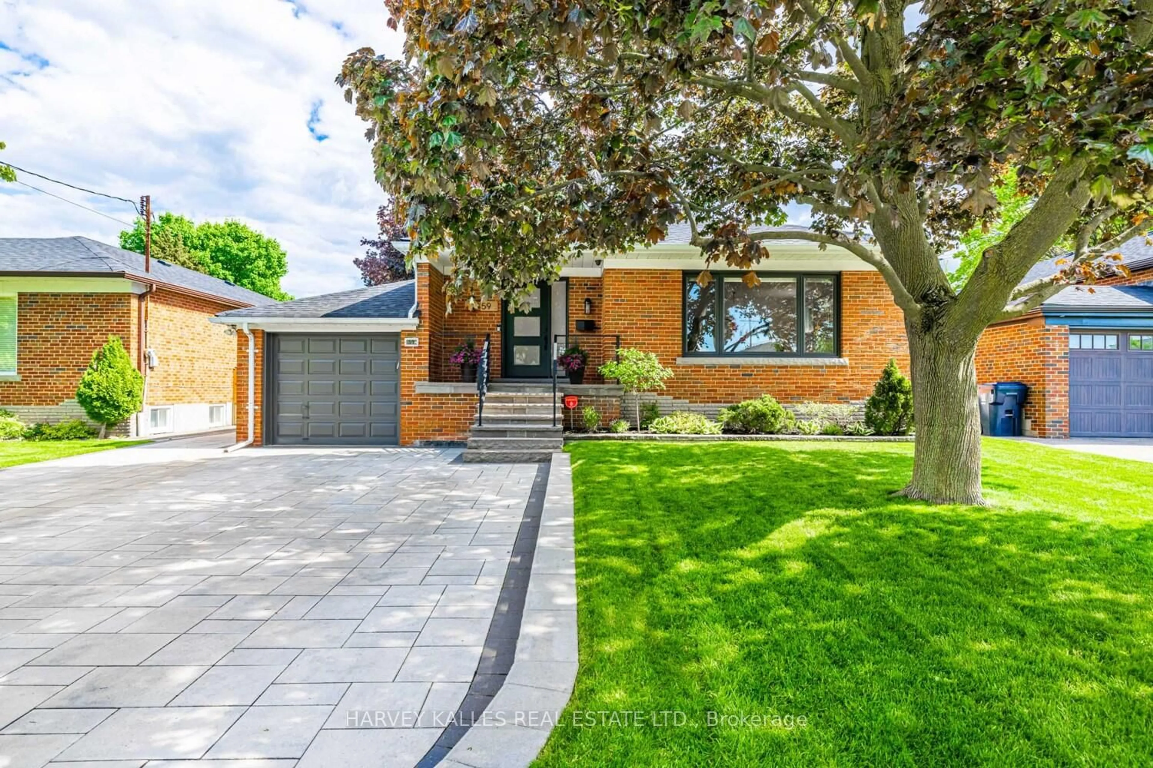 Home with brick exterior material, street for 59 Acton Ave, Toronto Ontario M3H 4G9