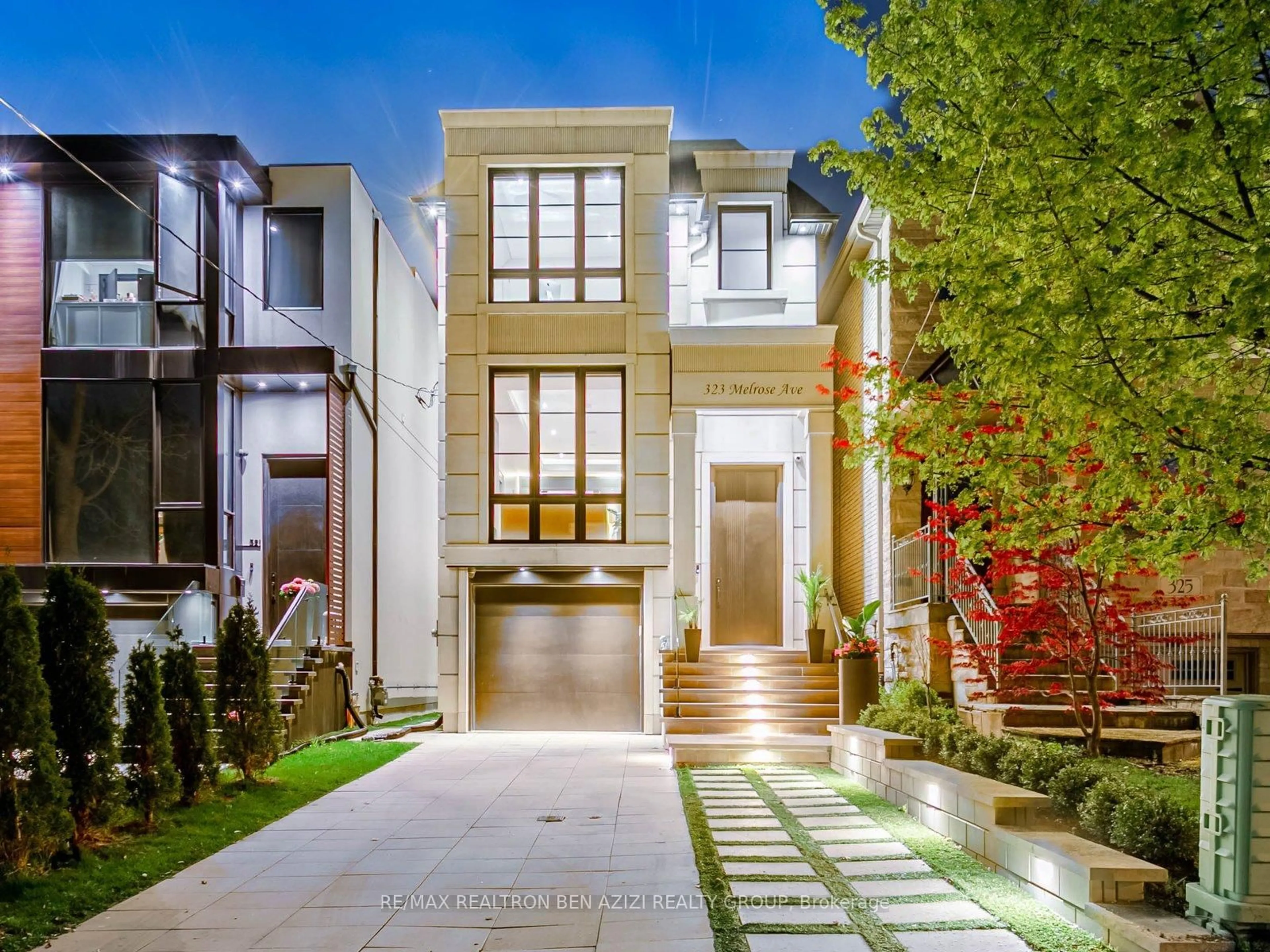 Home with brick exterior material, street for 323 Melrose Ave, Toronto Ontario M5M 1Z5