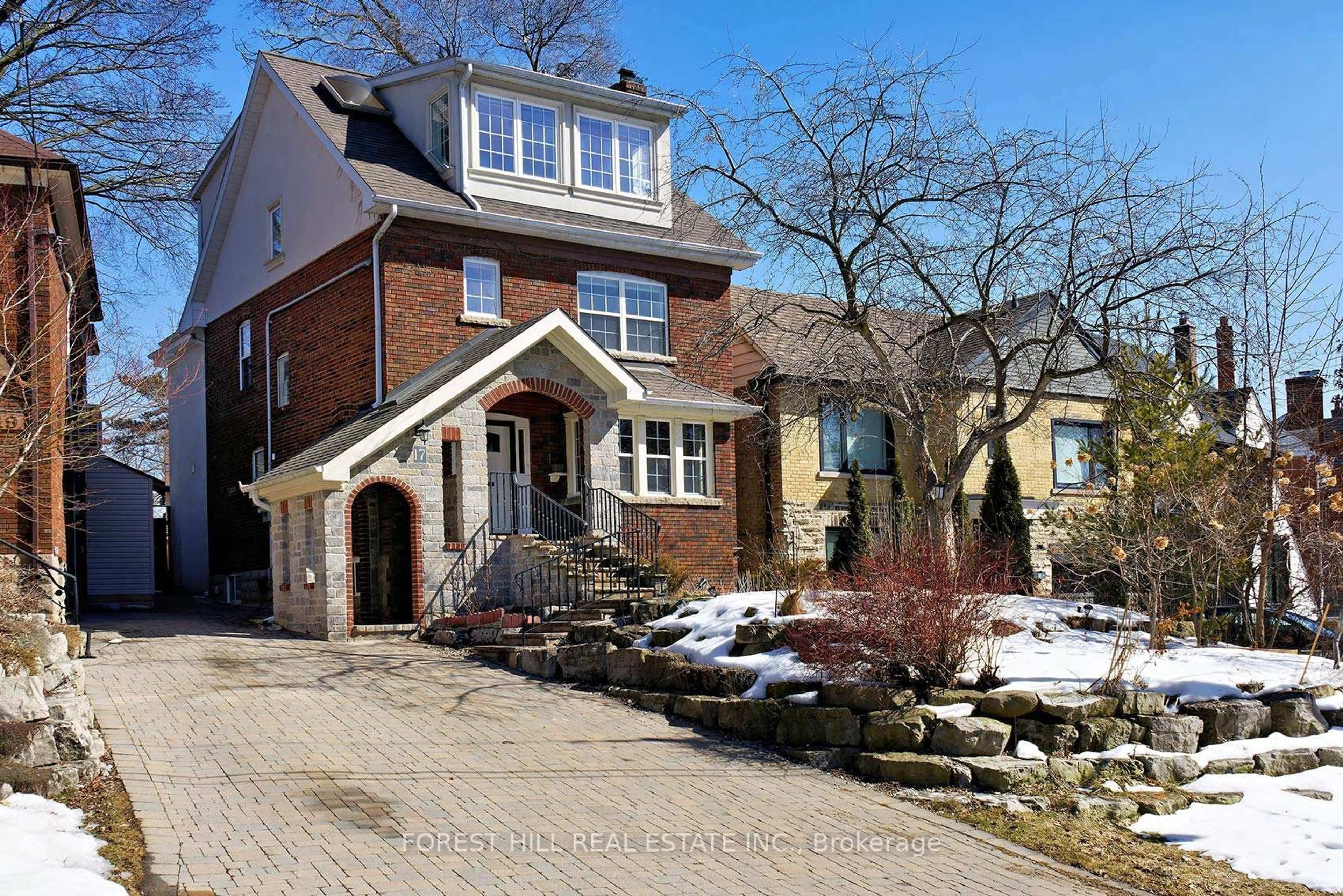 Home with brick exterior material, street for 17 Duncannon Dr, Toronto Ontario M5P 2L9