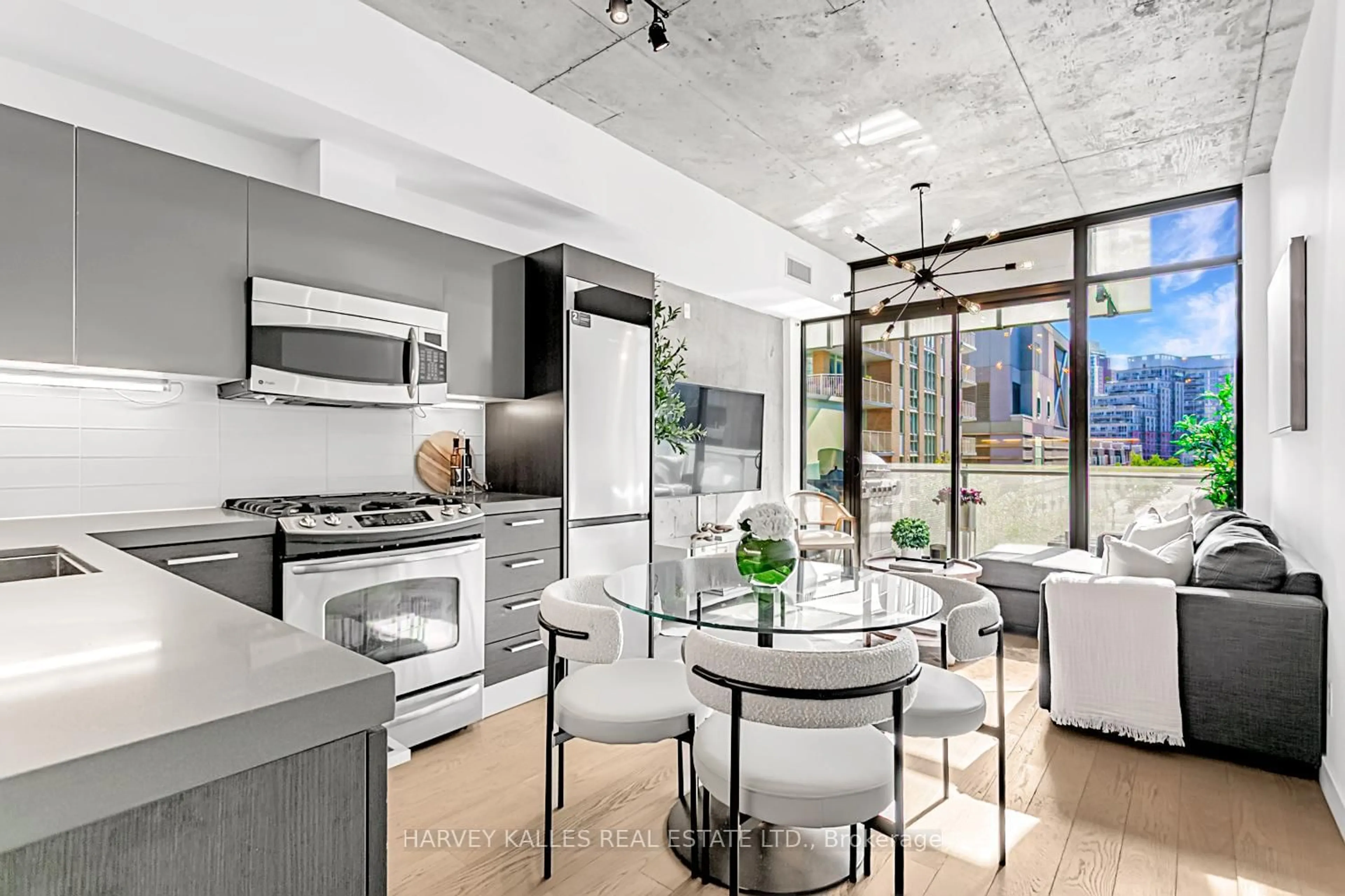 Open concept kitchen, unknown for 25 Stafford St #406, Toronto Ontario M5V 0G3