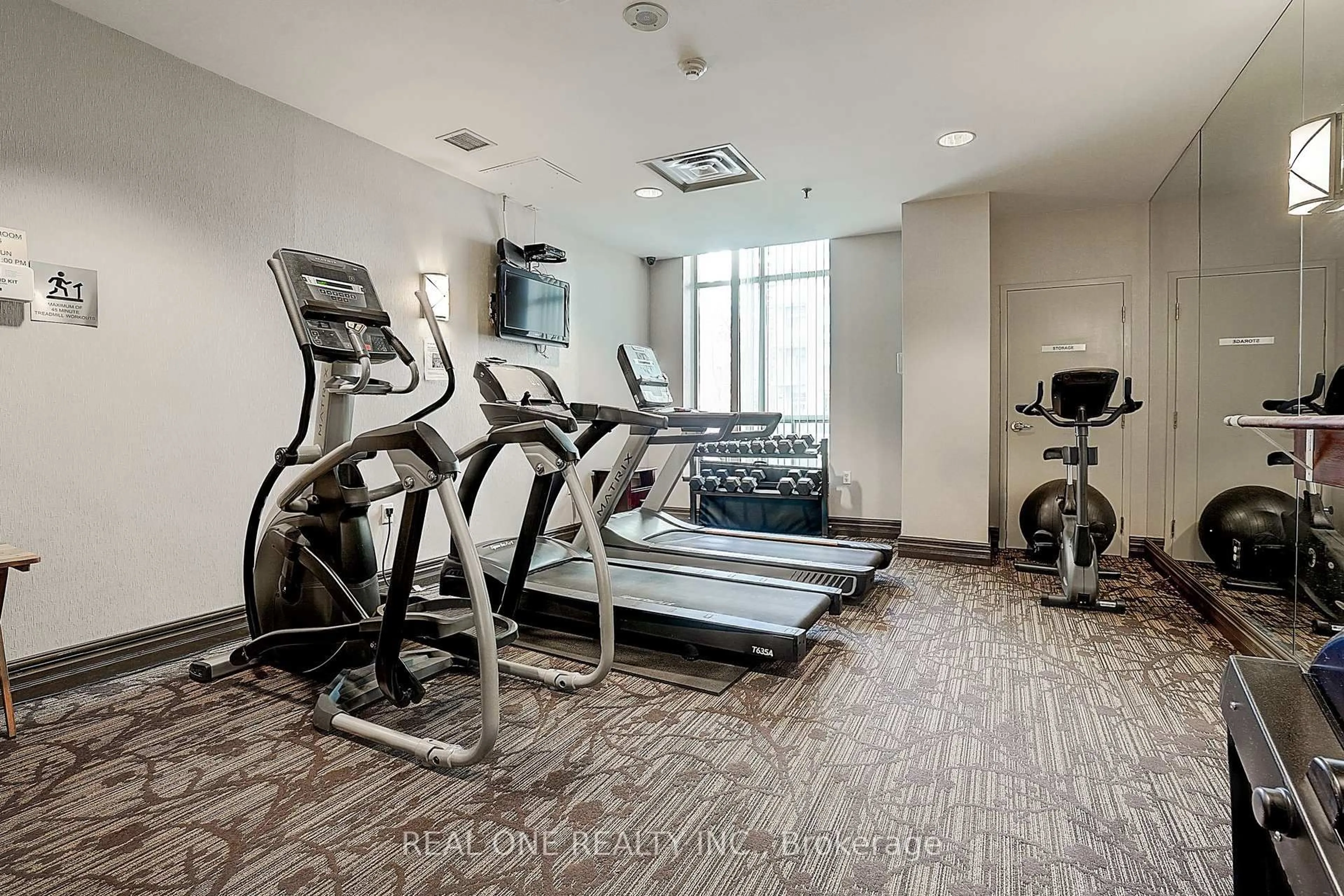 Gym or fitness room for 20 Olive Ave #1901, Toronto Ontario M2N 7G5