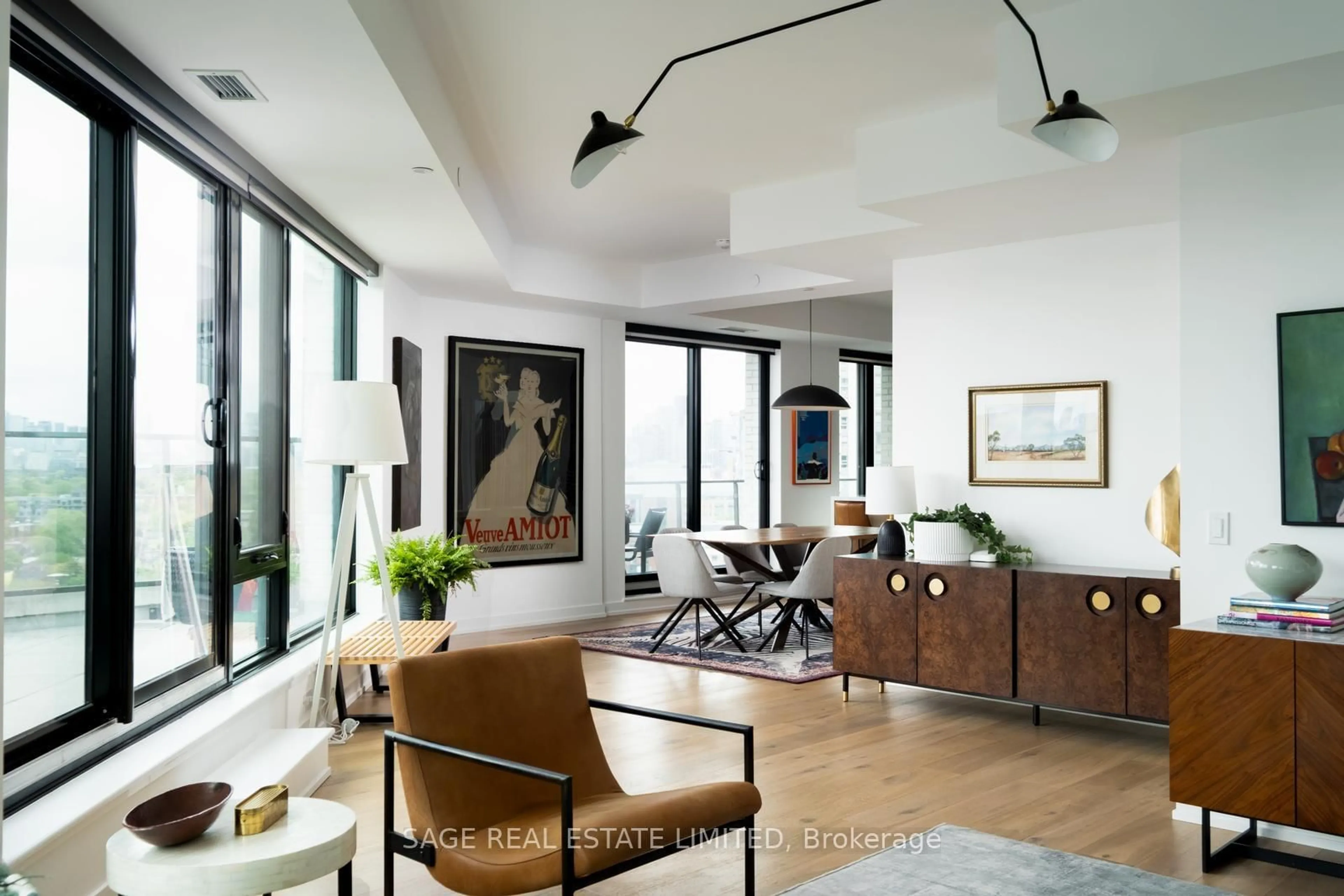 Living room with furniture, unknown for 200 Sudbury St #1301, Toronto Ontario M6J 0H1