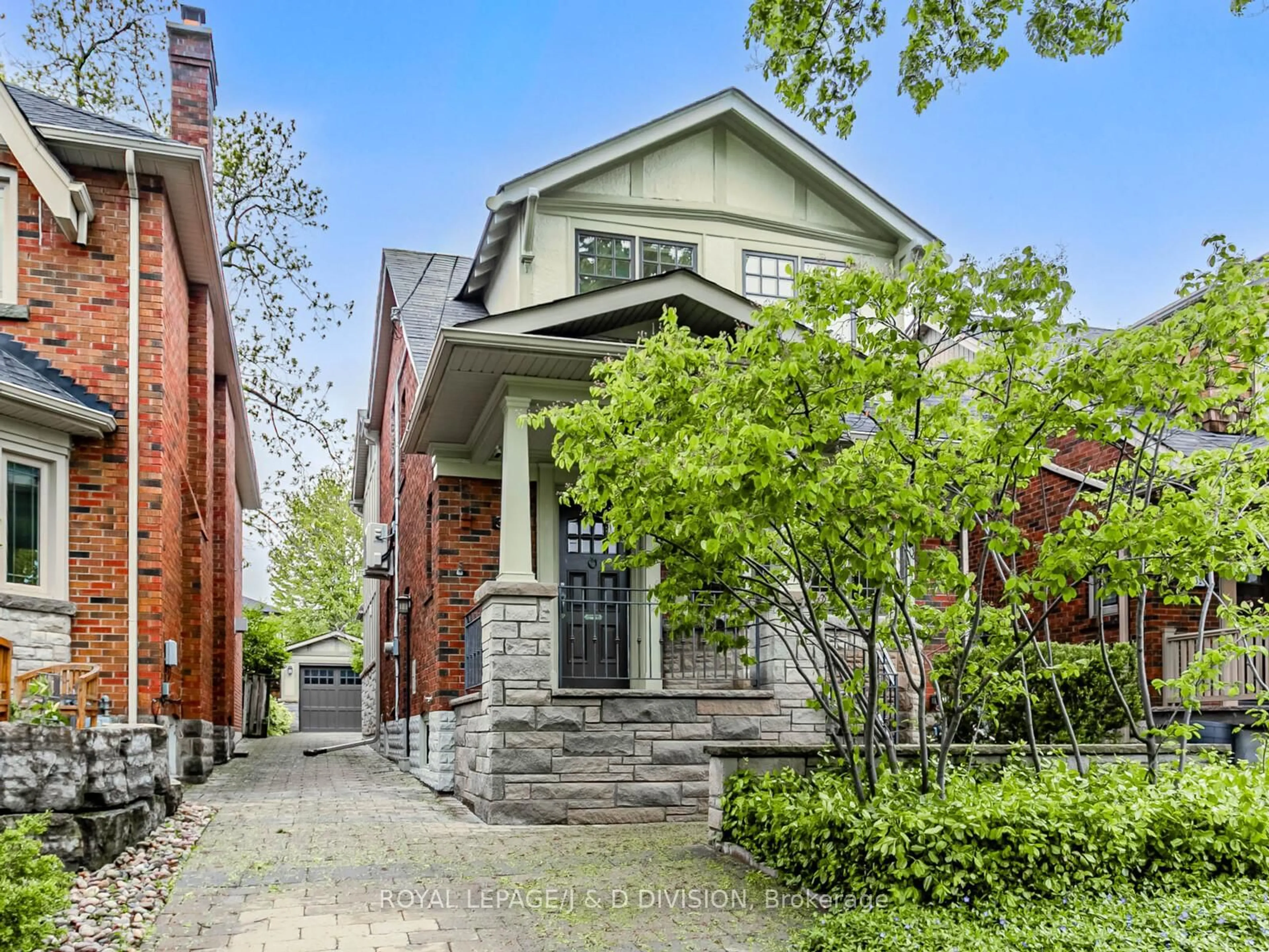Home with brick exterior material, street for 30 Macnaughton Rd, Toronto Ontario M4G 3H4