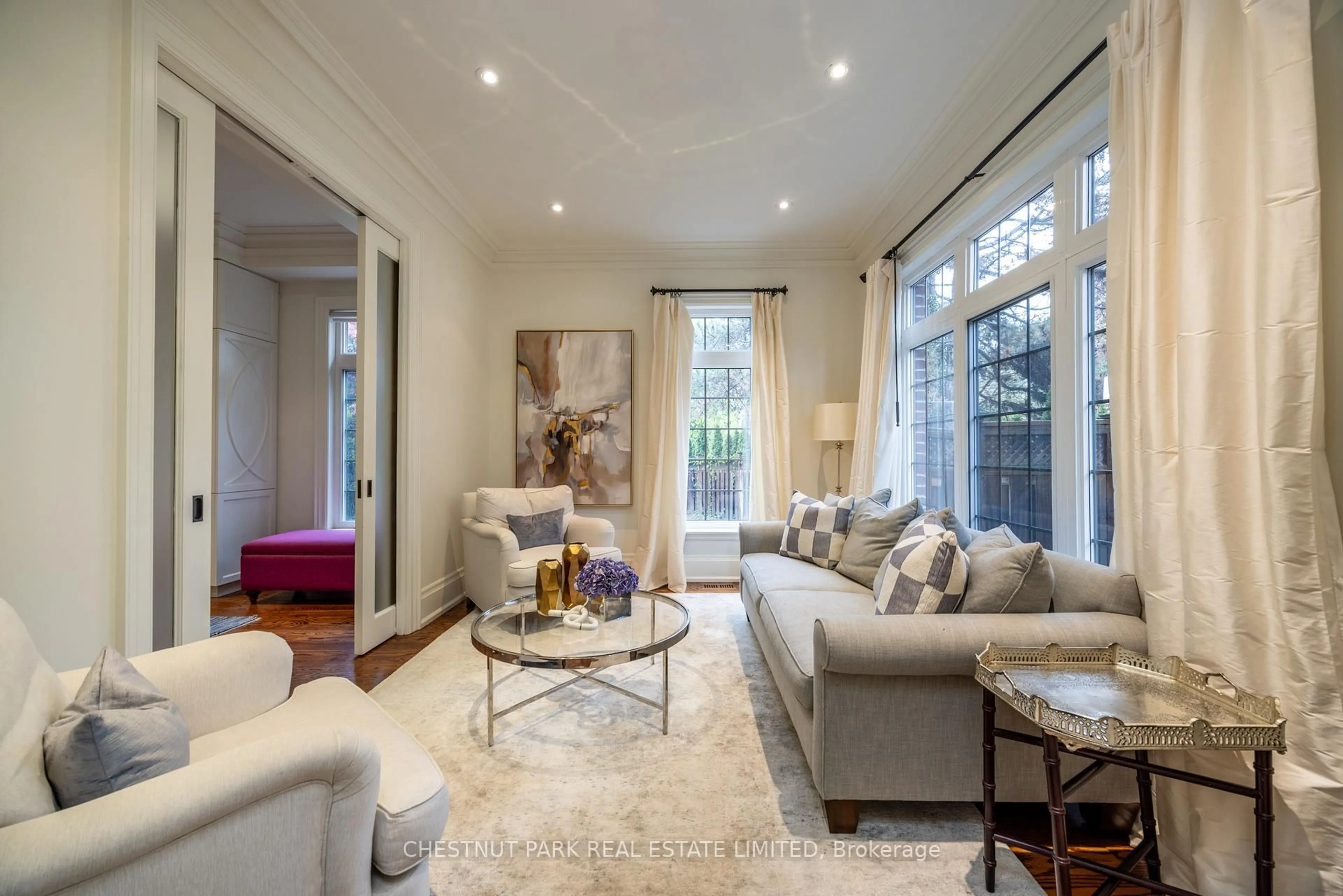 Living room with furniture, unknown for 102 Mildenhall Rd, Toronto Ontario M4N 3H5