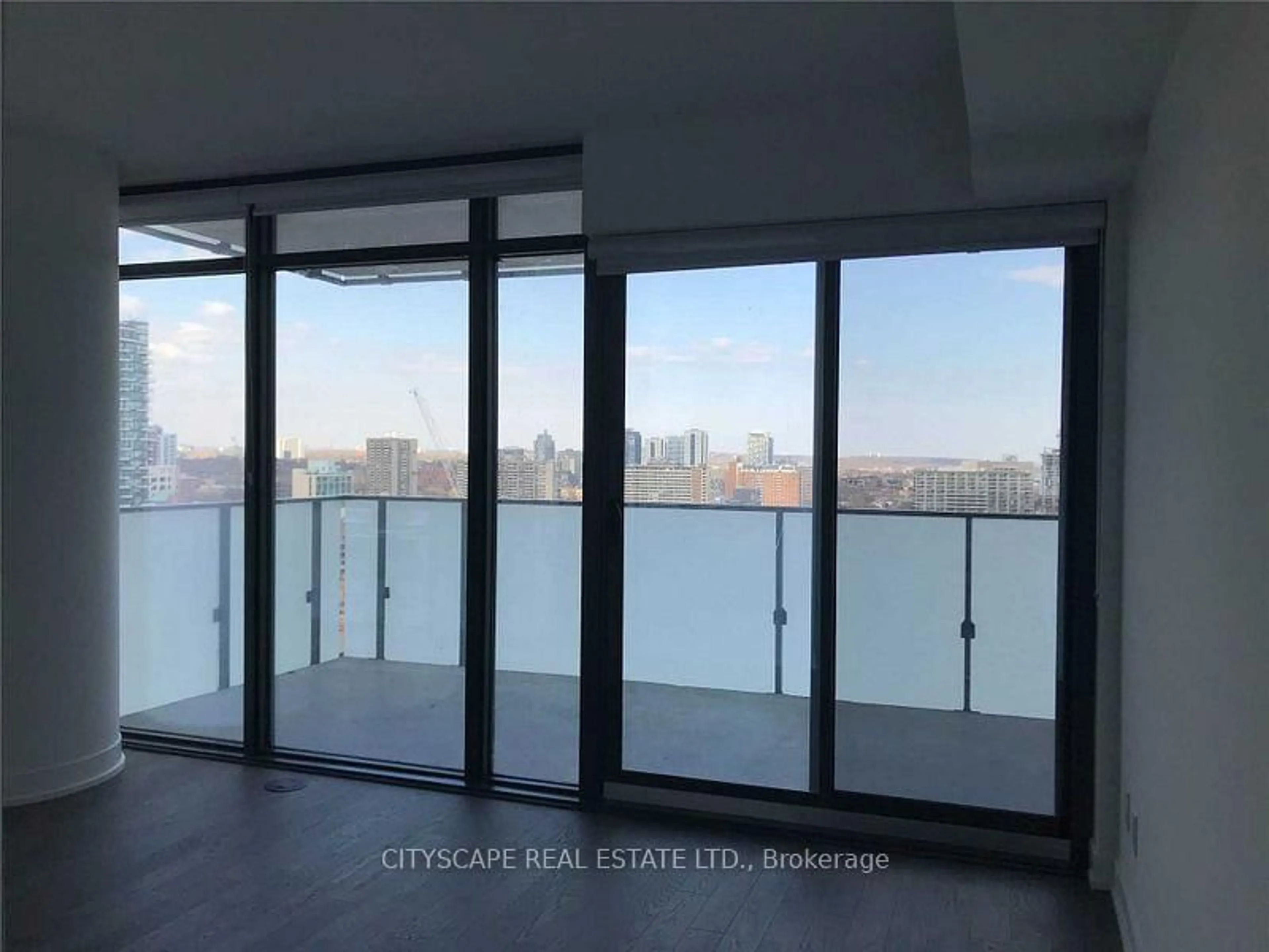 Balcony in the apartment, water/lake/river/ocean view for 25 Richmond St #1717, Toronto Ontario M5C 0A6