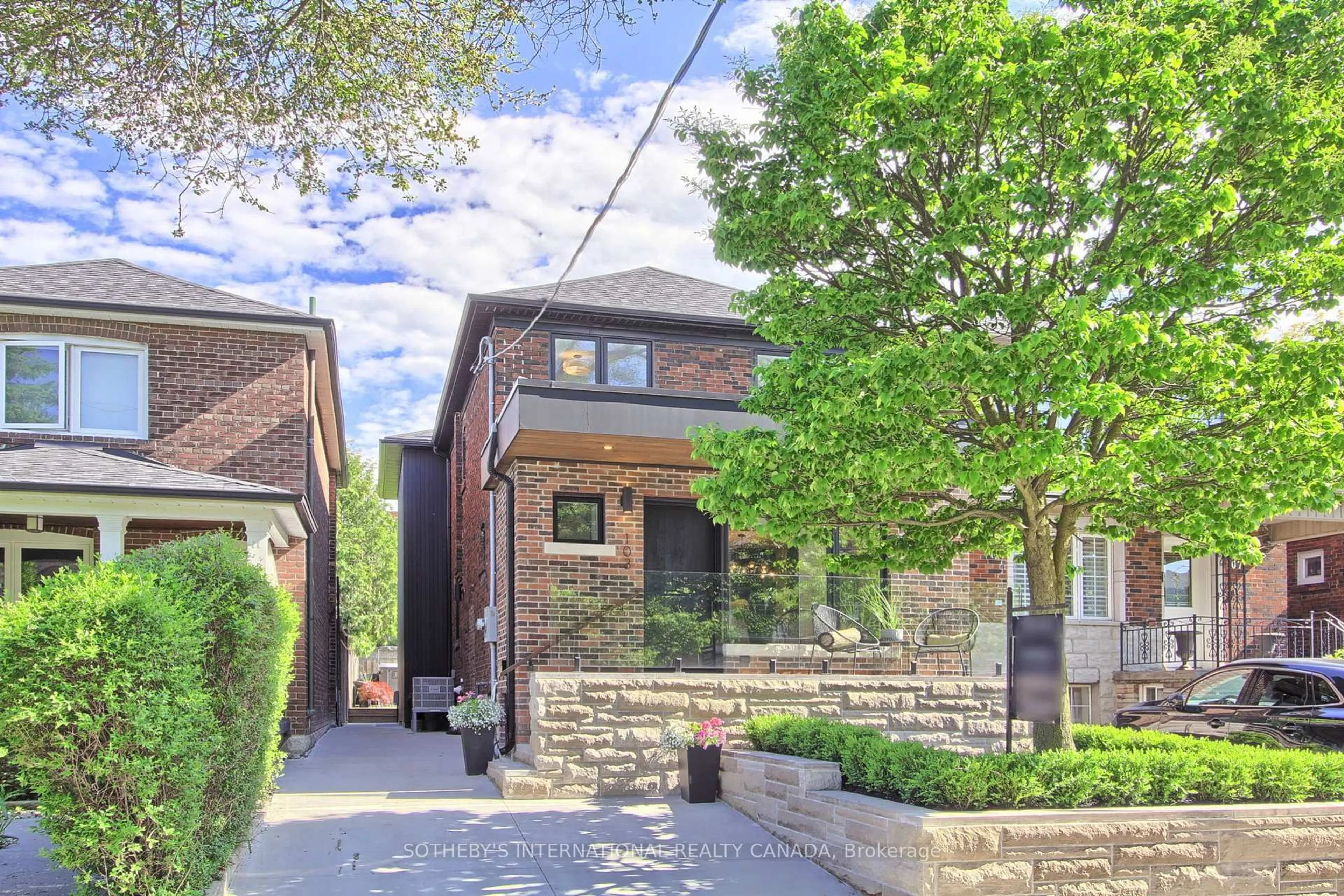 Home with brick exterior material, street for 103 Holland Park Ave, Toronto Ontario M6E 1L5