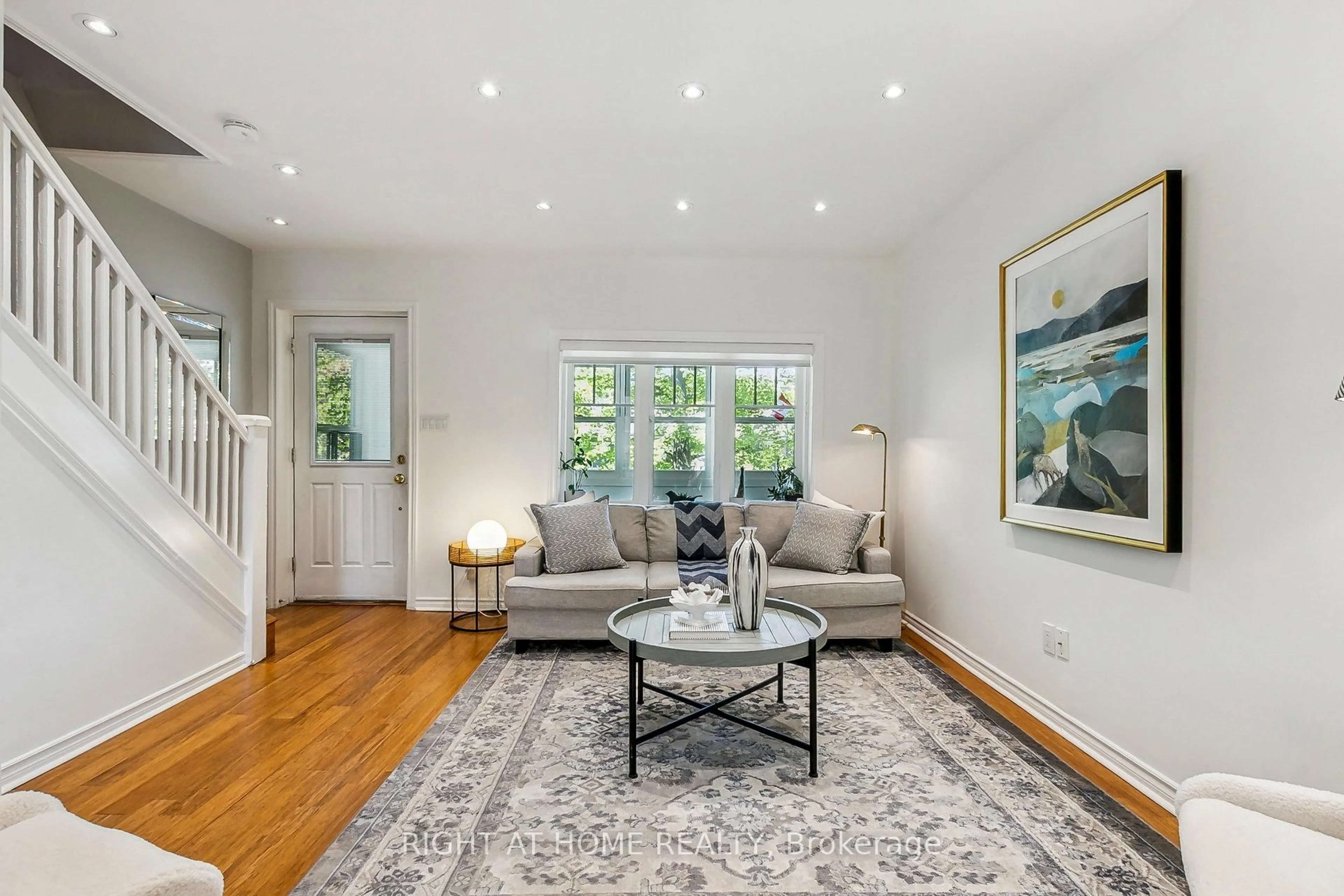Living room with furniture, unknown for 199 Winnett Ave, Toronto Ontario M6C 3L8