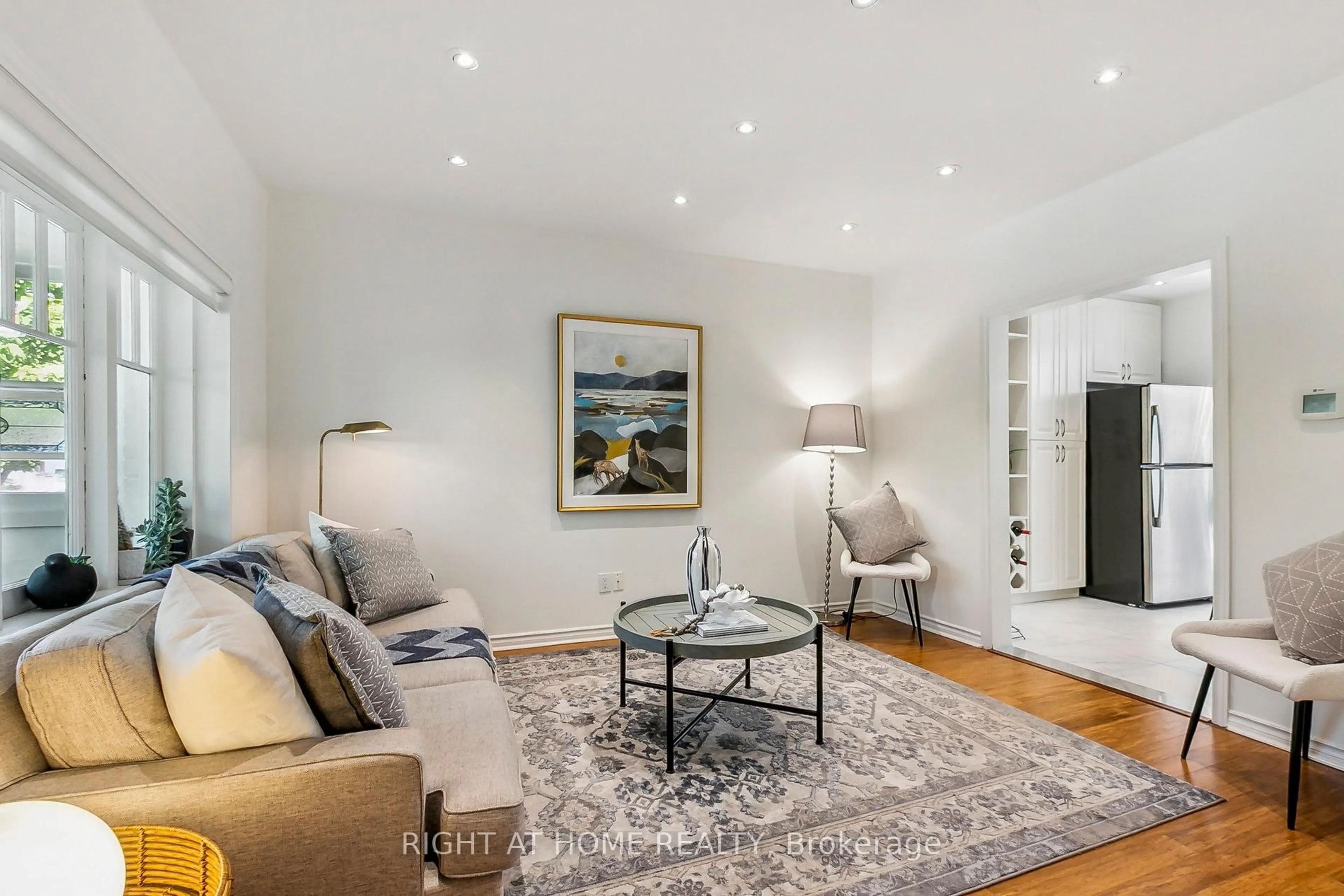 Living room with furniture, unknown for 199 Winnett Ave, Toronto Ontario M6C 3L8