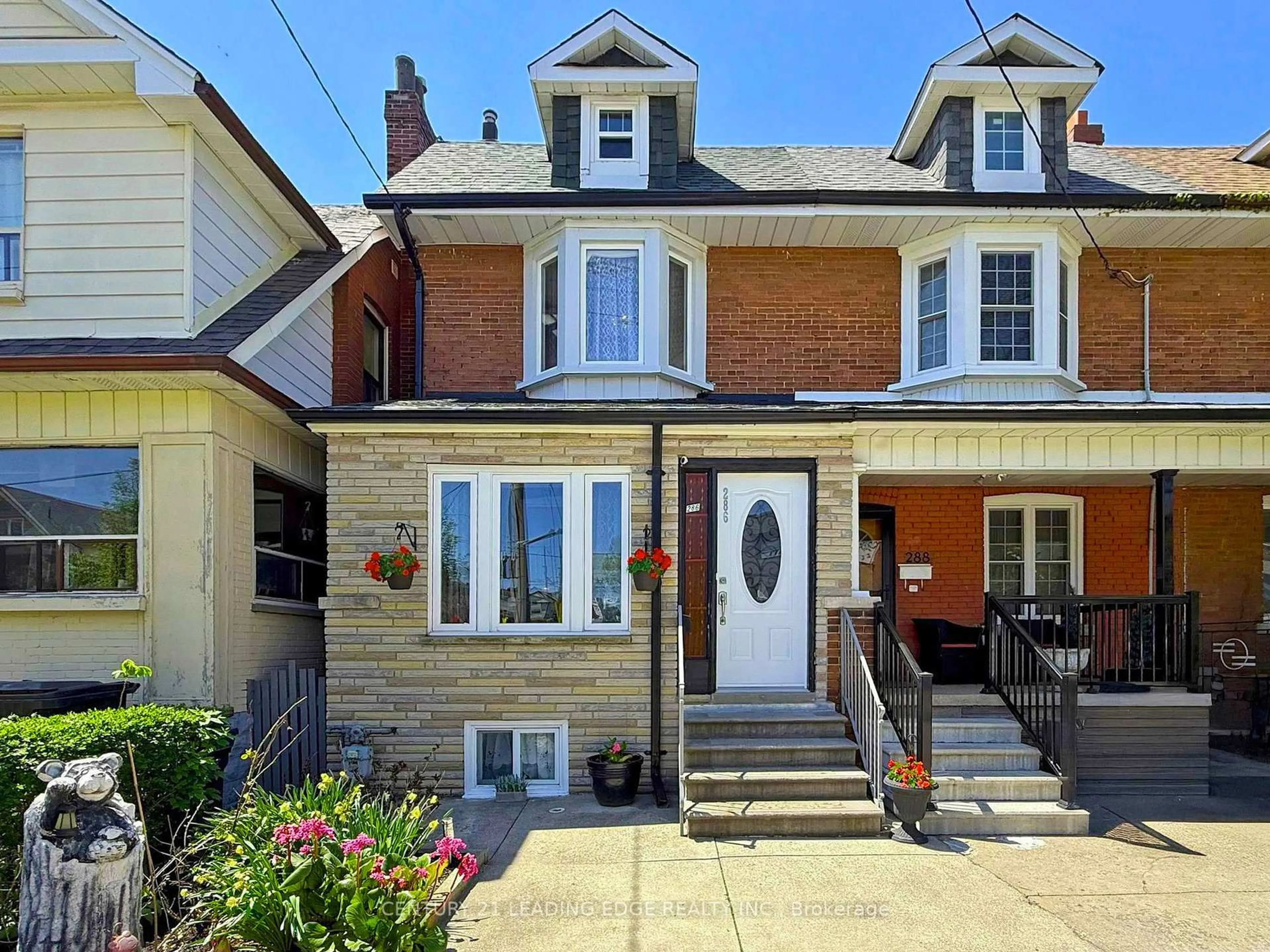 Home with brick exterior material, street for 286 Glenholme Ave, Toronto Ontario M6E 3C8