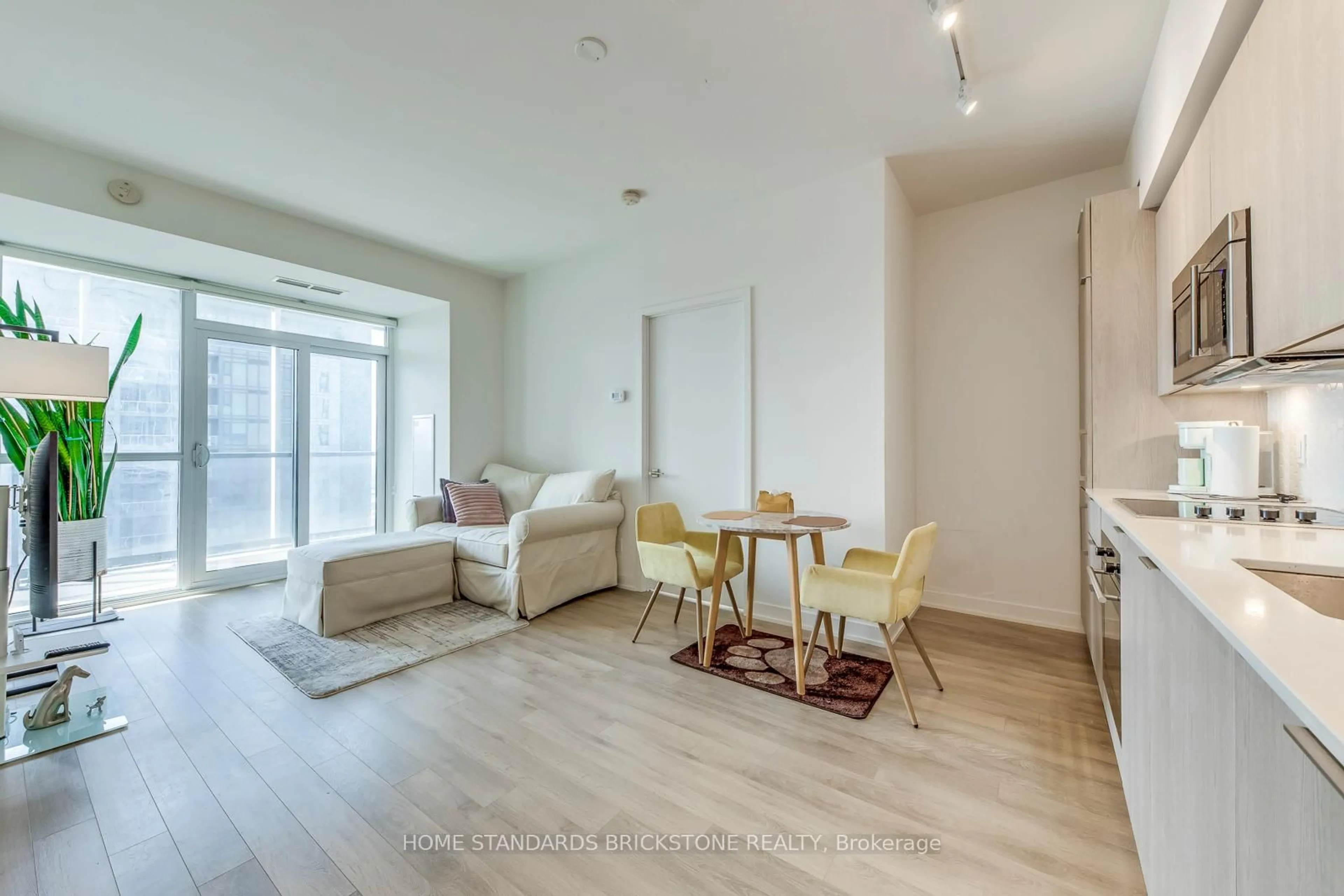 Living room with furniture, unknown for 50 Ordnance St #2212, Toronto Ontario M6K 0C9