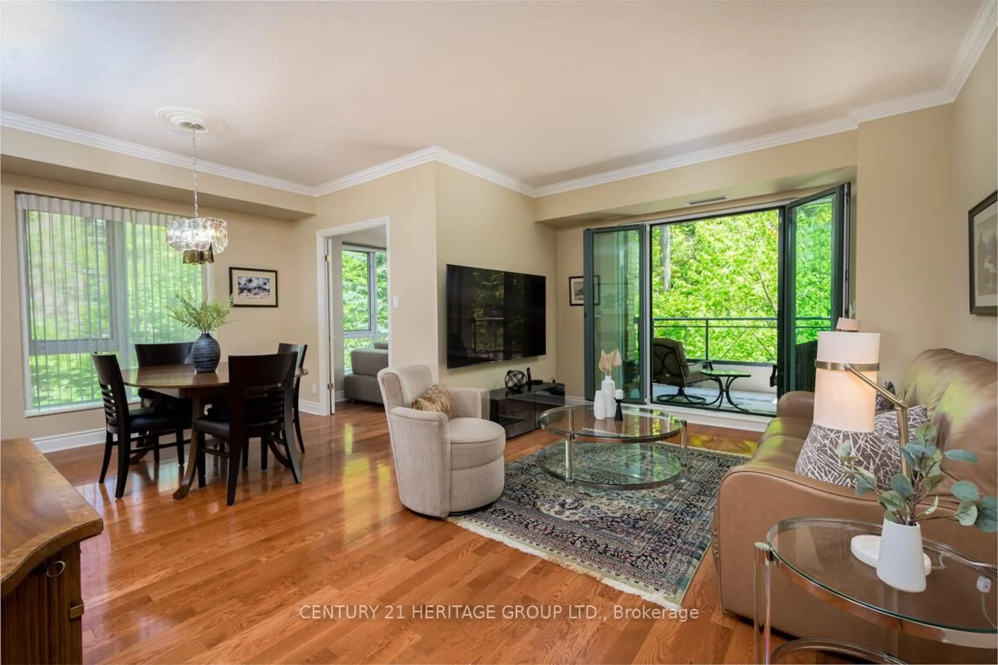 Living room with furniture, unknown for 11 William Carson Cres #306, Toronto Ontario M2P 2G1