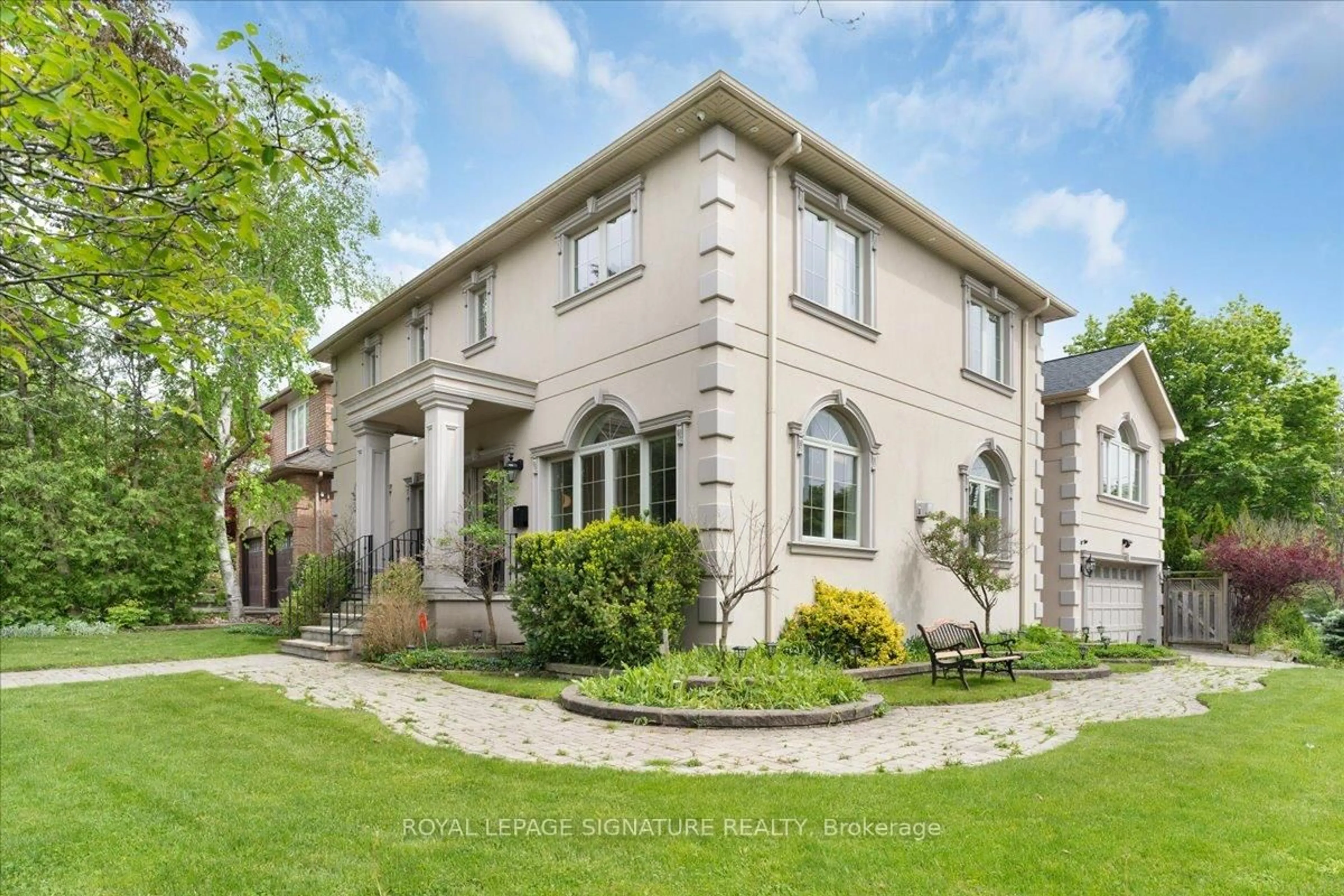 Home with brick exterior material, street for 1 Marshfield Crt, Toronto Ontario M3C 2E2