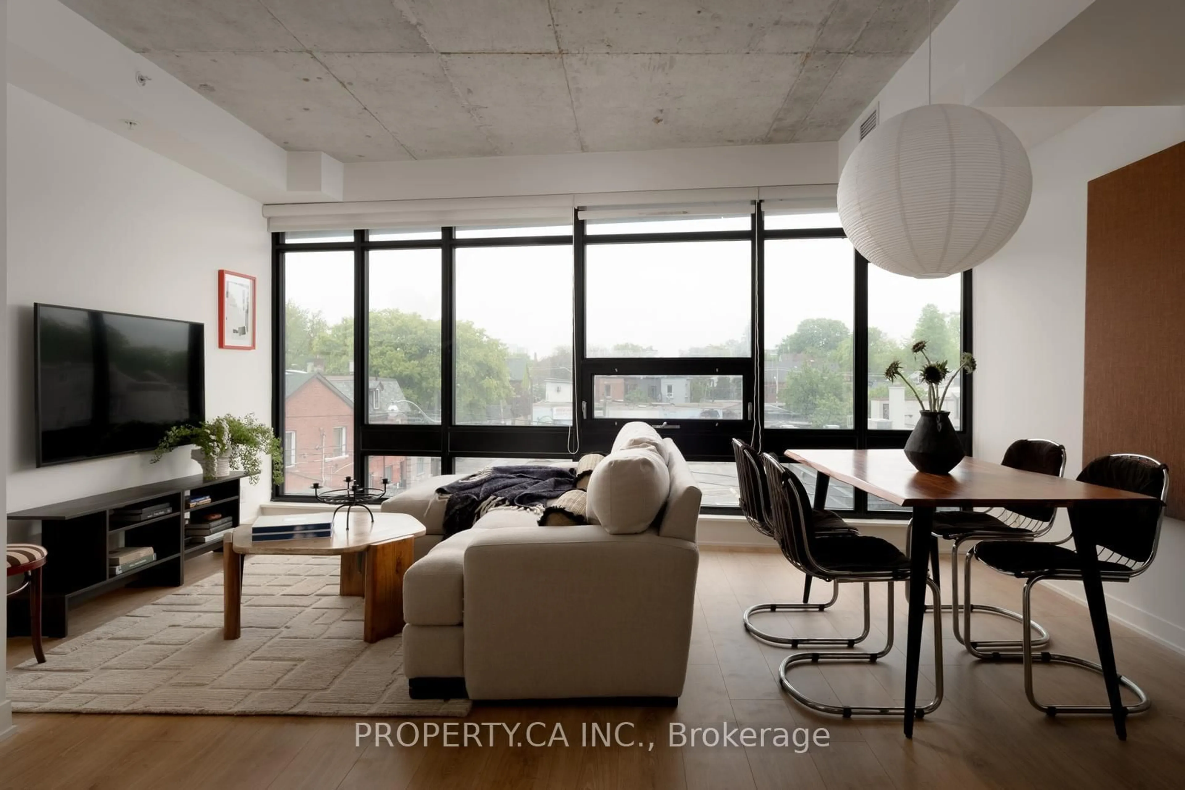 Living room with furniture, unknown for 1239 Dundas St #307, Toronto Ontario M6J 0E8