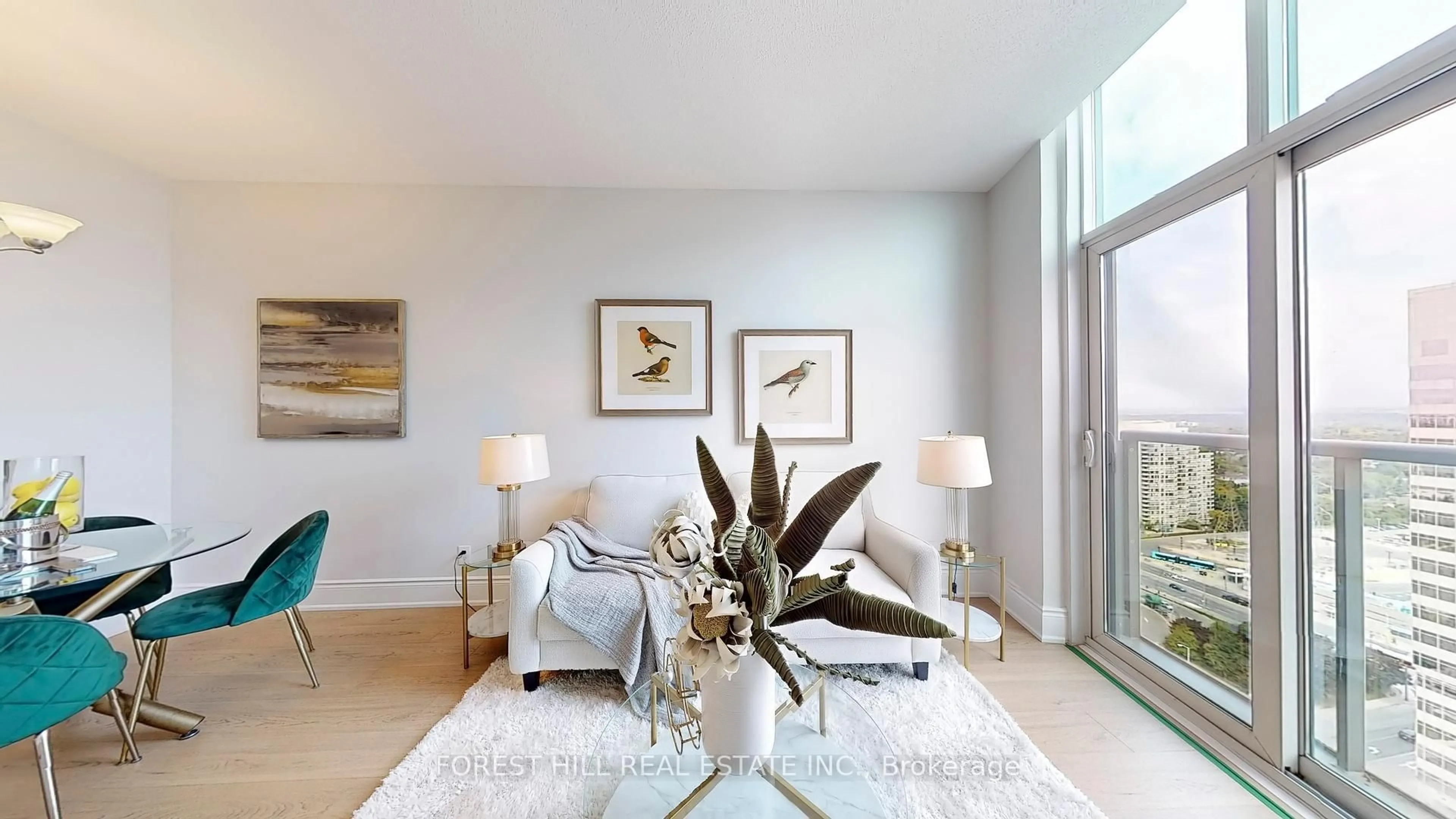 Living room with furniture, unknown for 25 Greenview Ave #PH 24, Toronto Ontario M2M 0A5
