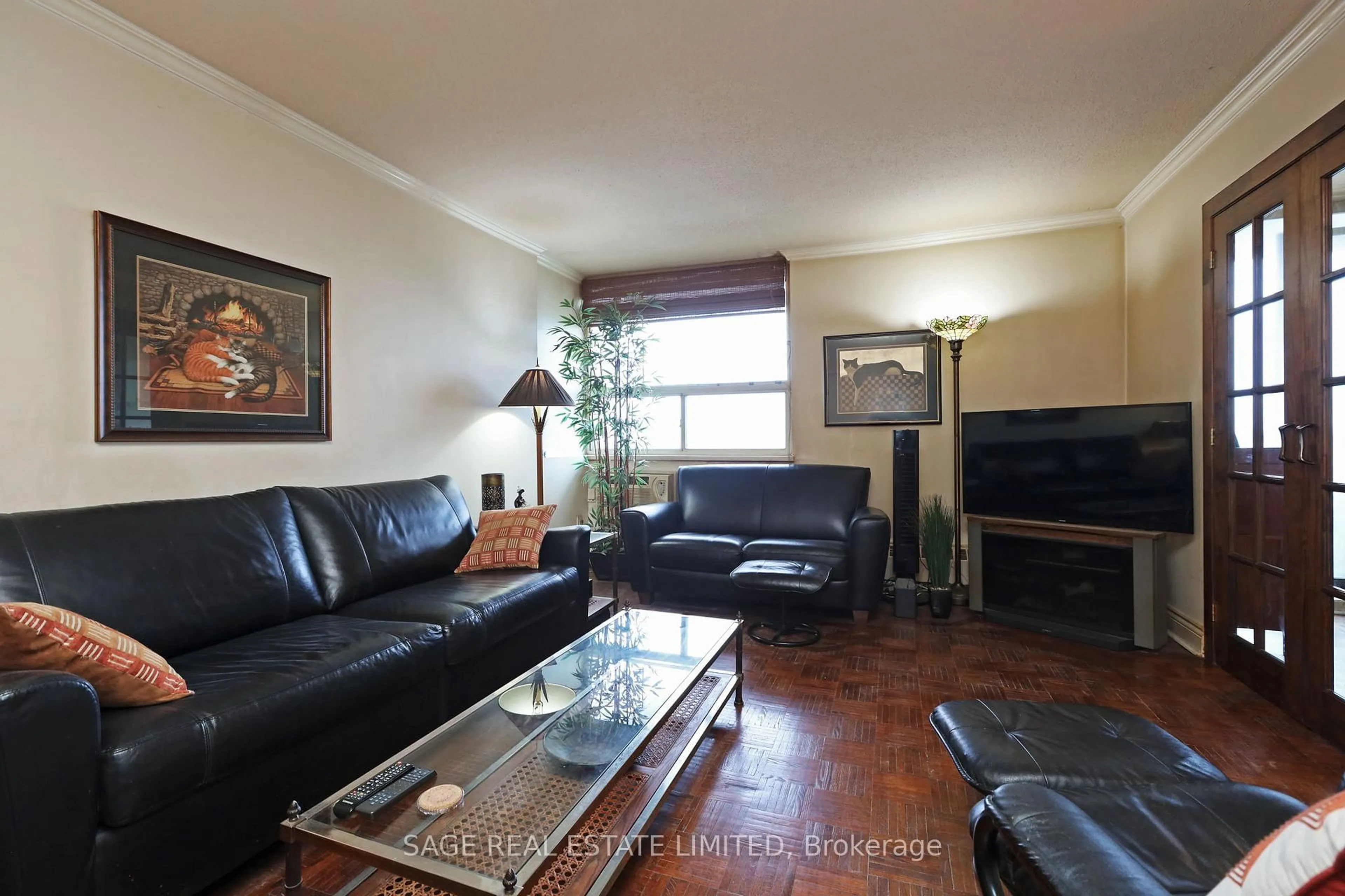 Living room with furniture, unknown for 5949 Yonge St #804, Toronto Ontario M2M 3V8