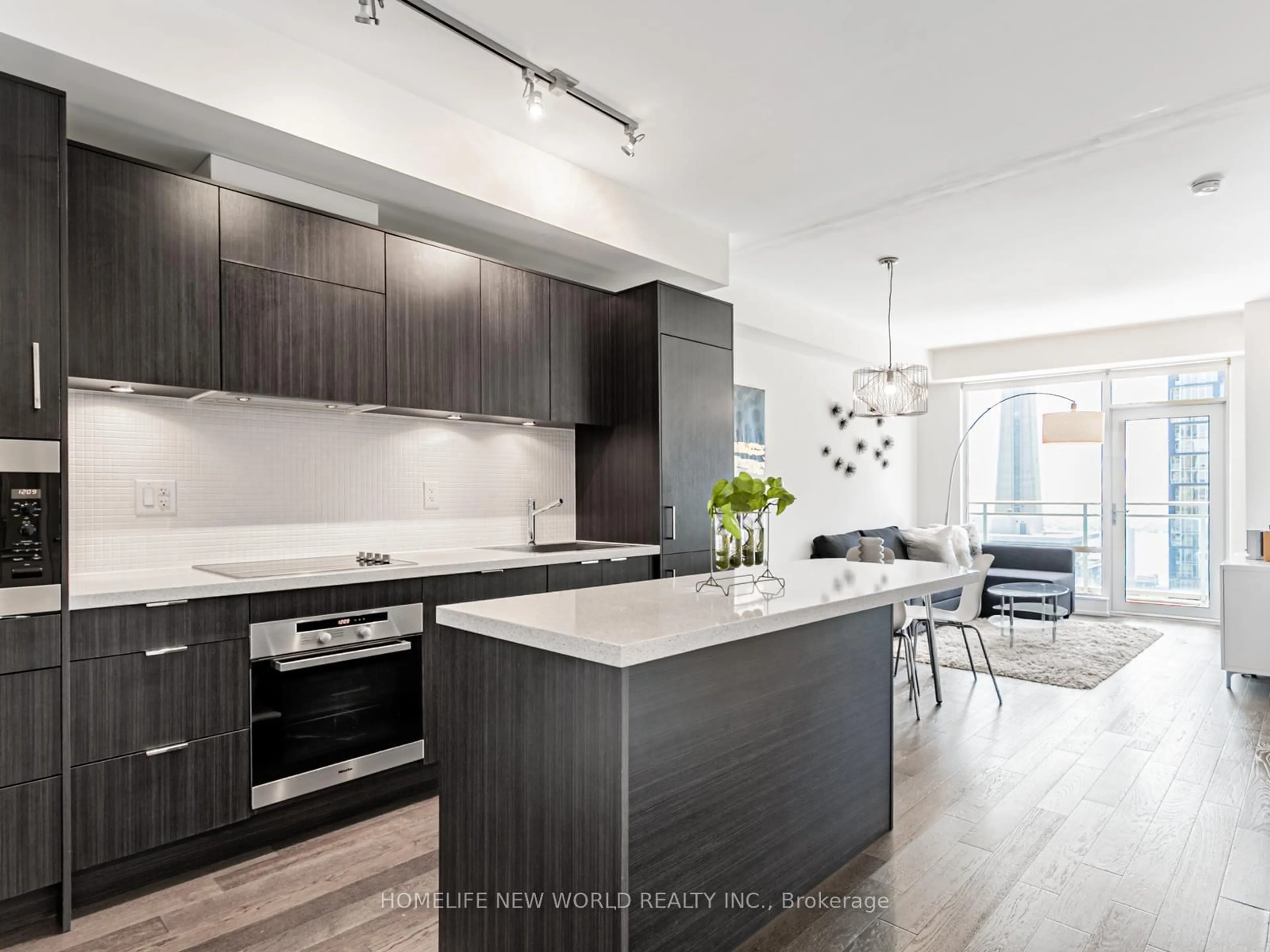 Open concept kitchen, unknown for 21 Widmer St #3610, Toronto Ontario M5V 2E8