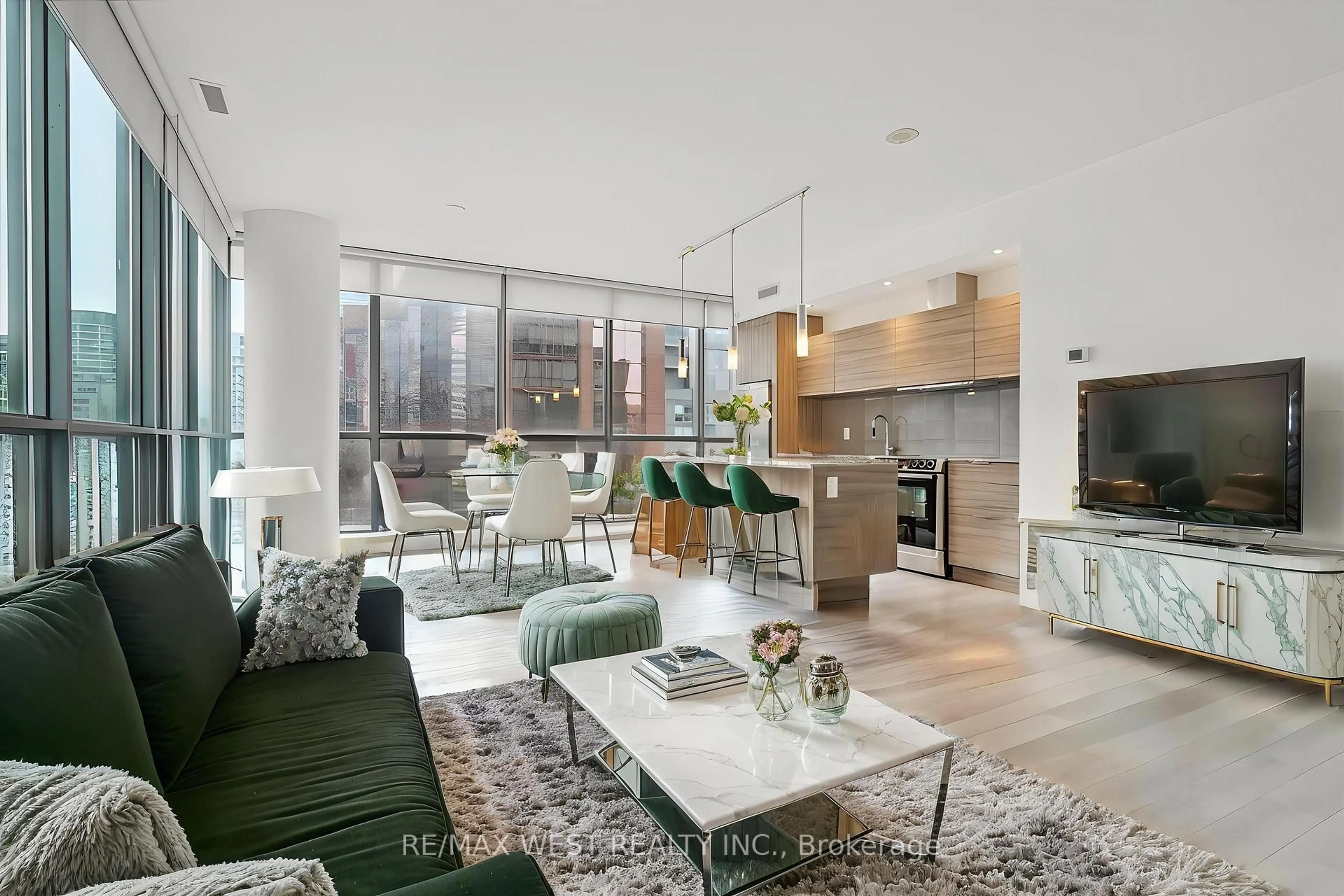 Open concept kitchen, unknown for 8 Charlotte St #1106, Toronto Ontario M5V 0K4