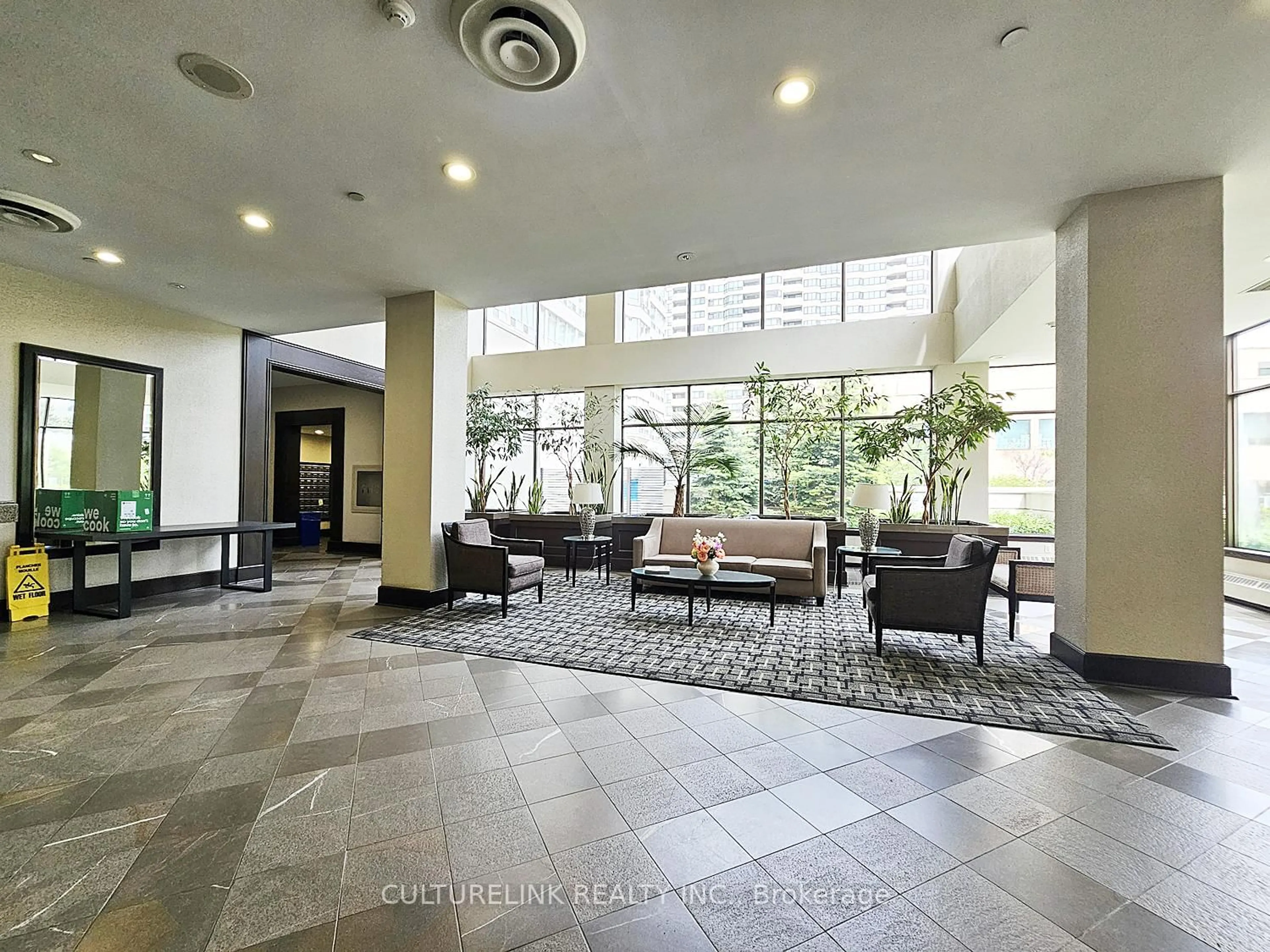 Lobby for 30 Greenfield Ave #2215, Toronto Ontario M2N 6N3