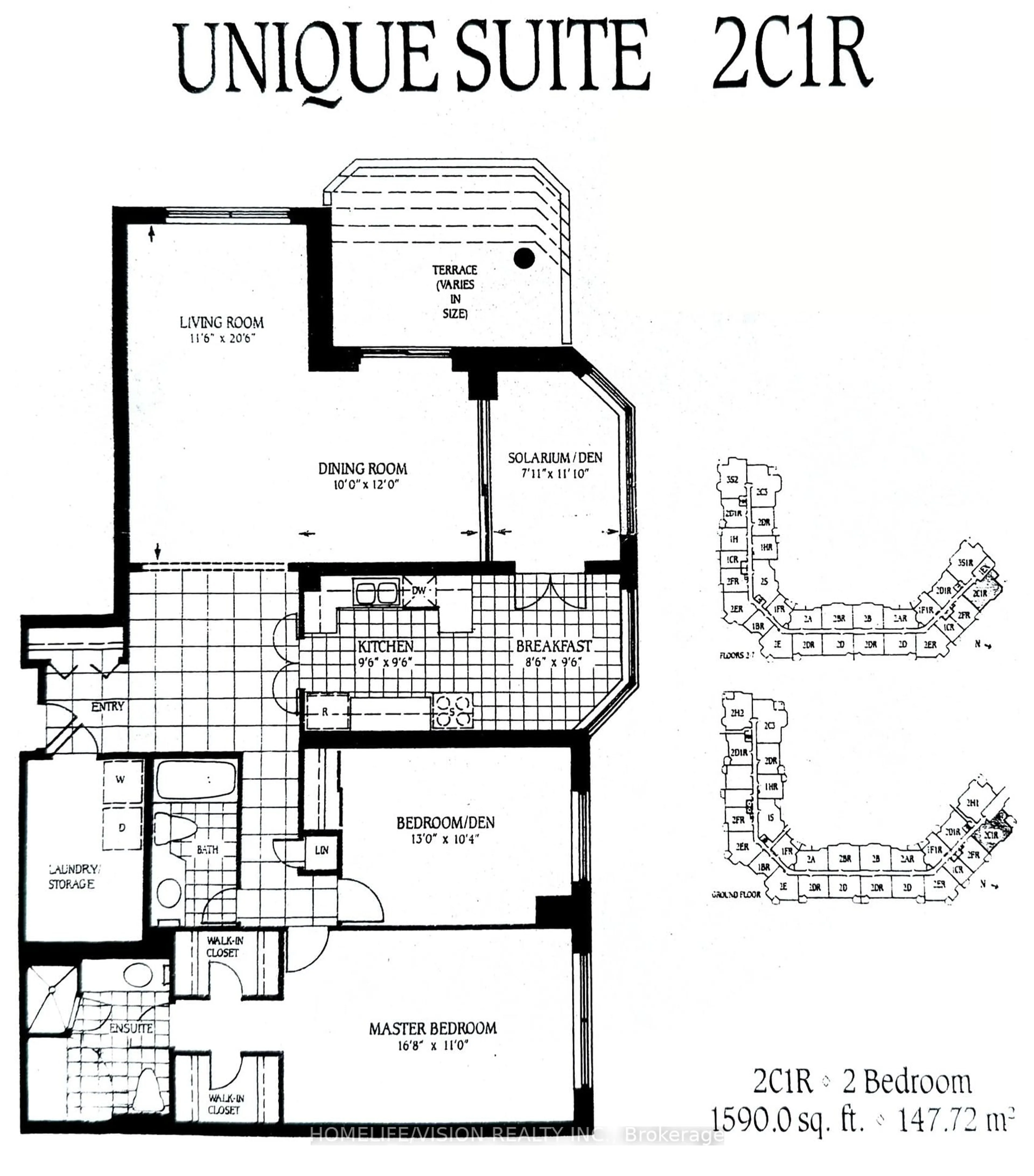 Floor plan for 1200 Don Mills Rd #101, Toronto Ontario M3B 3N8