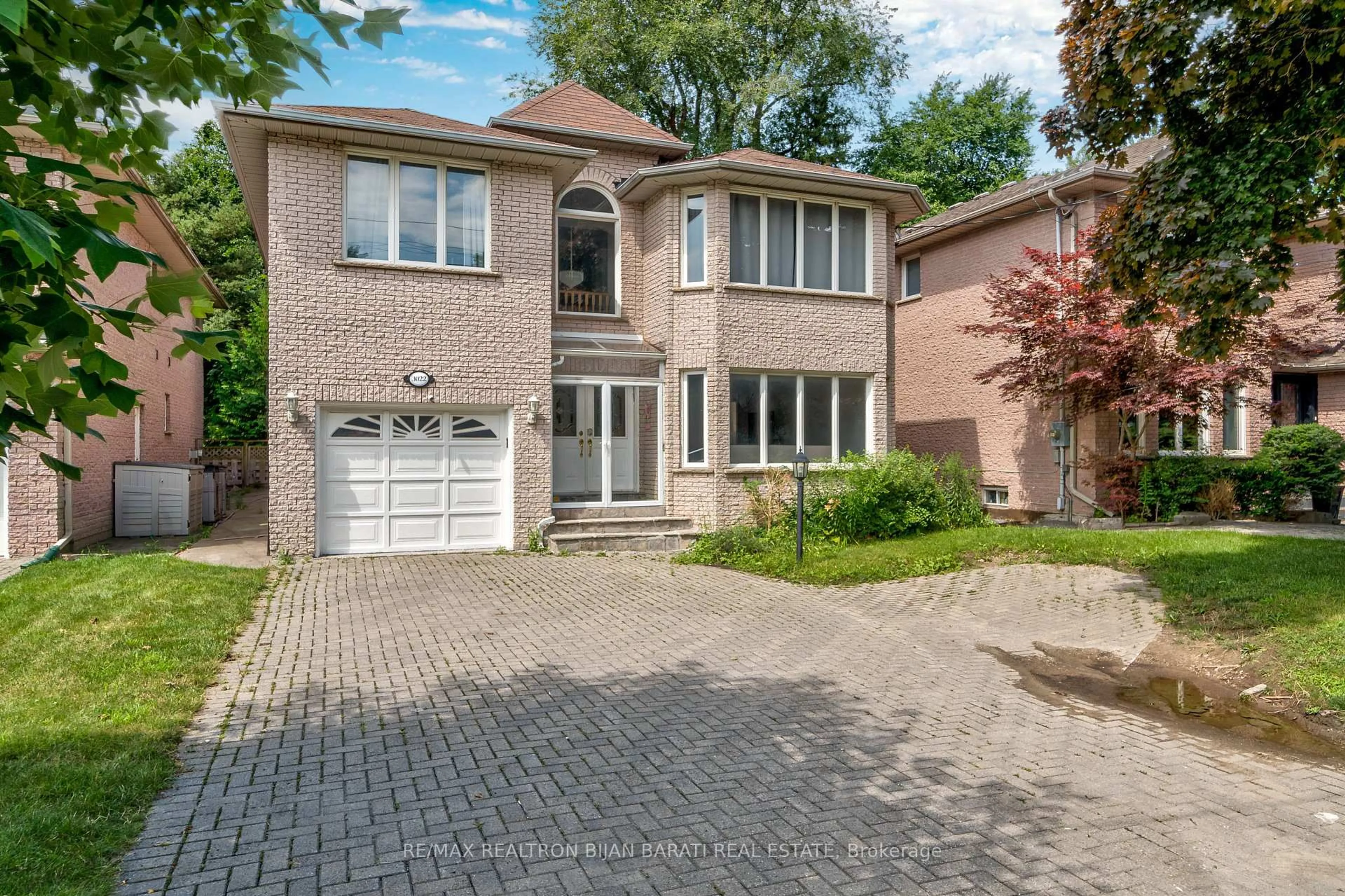 Home with brick exterior material, street for 3022 Bayview Ave, Toronto Ontario M2N 5L1