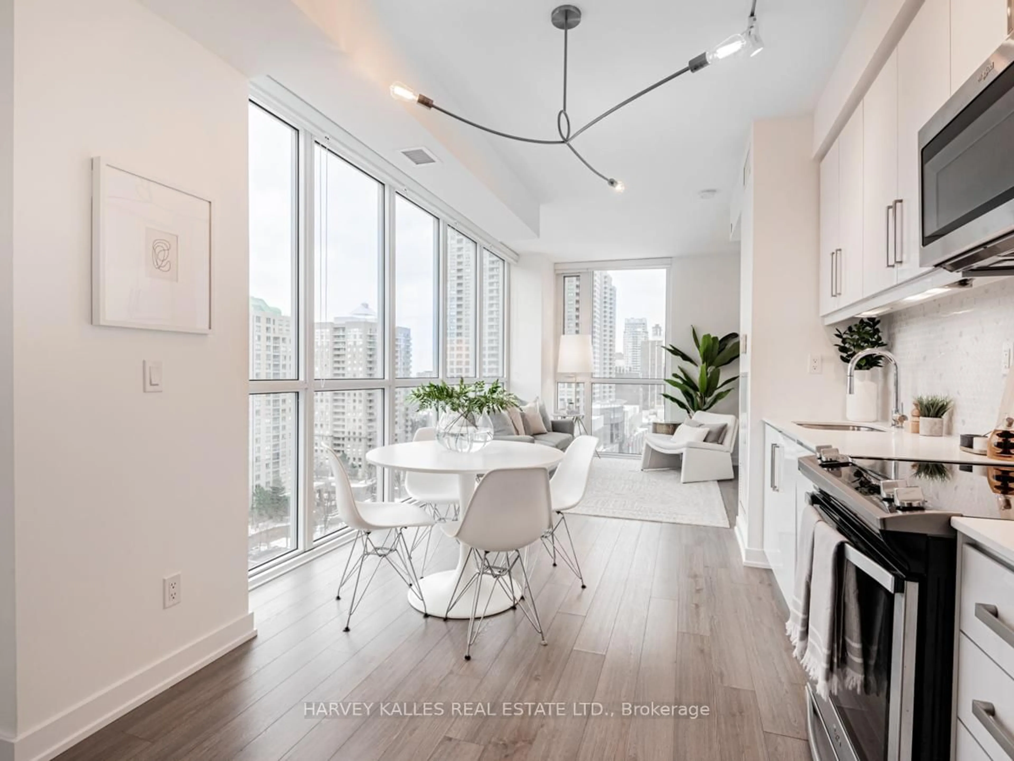 Open concept kitchen, unknown for 5180 Yonge St #1107, Toronto Ontario M2N 0K5