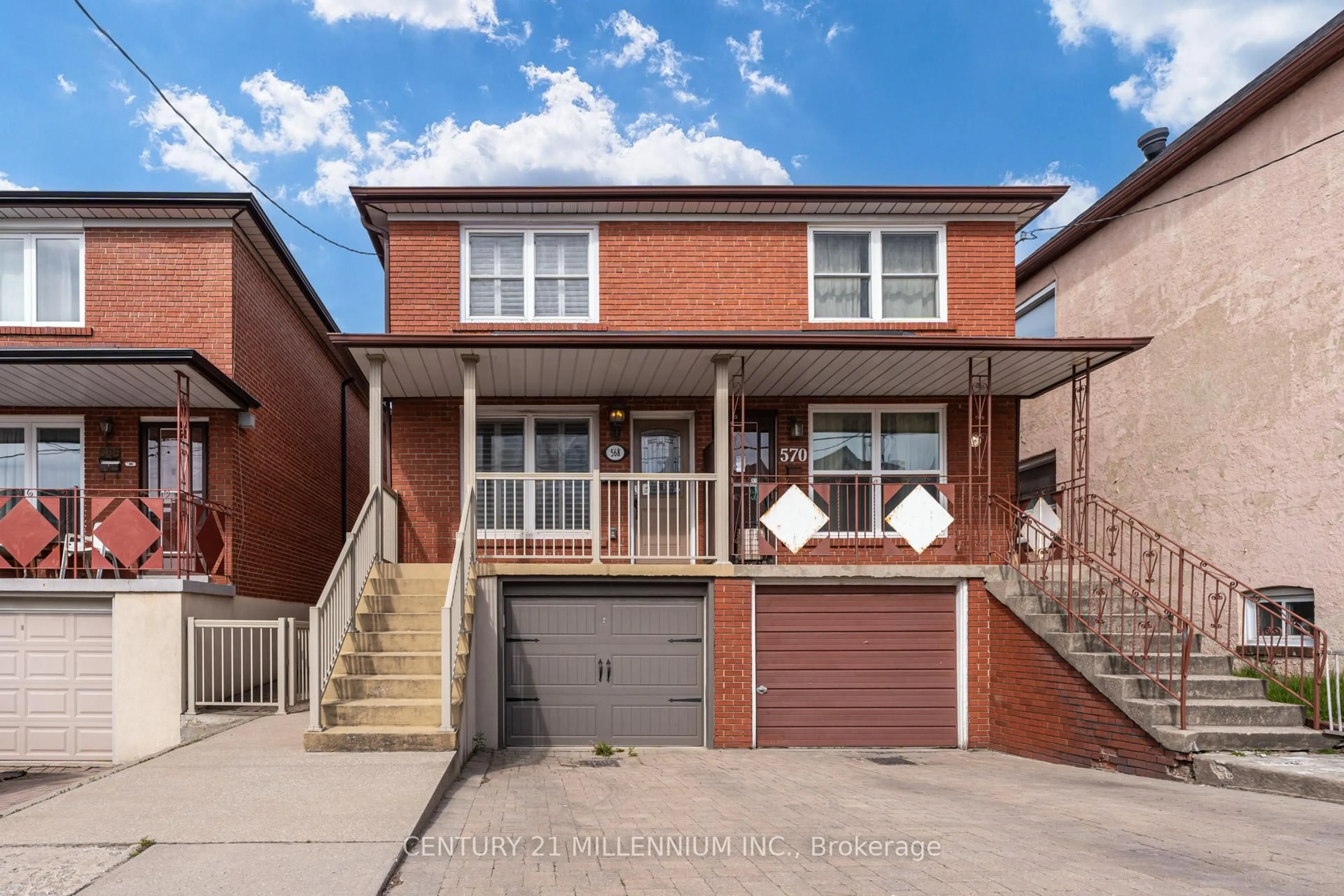 Home with brick exterior material, street for 568 Dufferin St, Toronto Ontario M6K 2A9