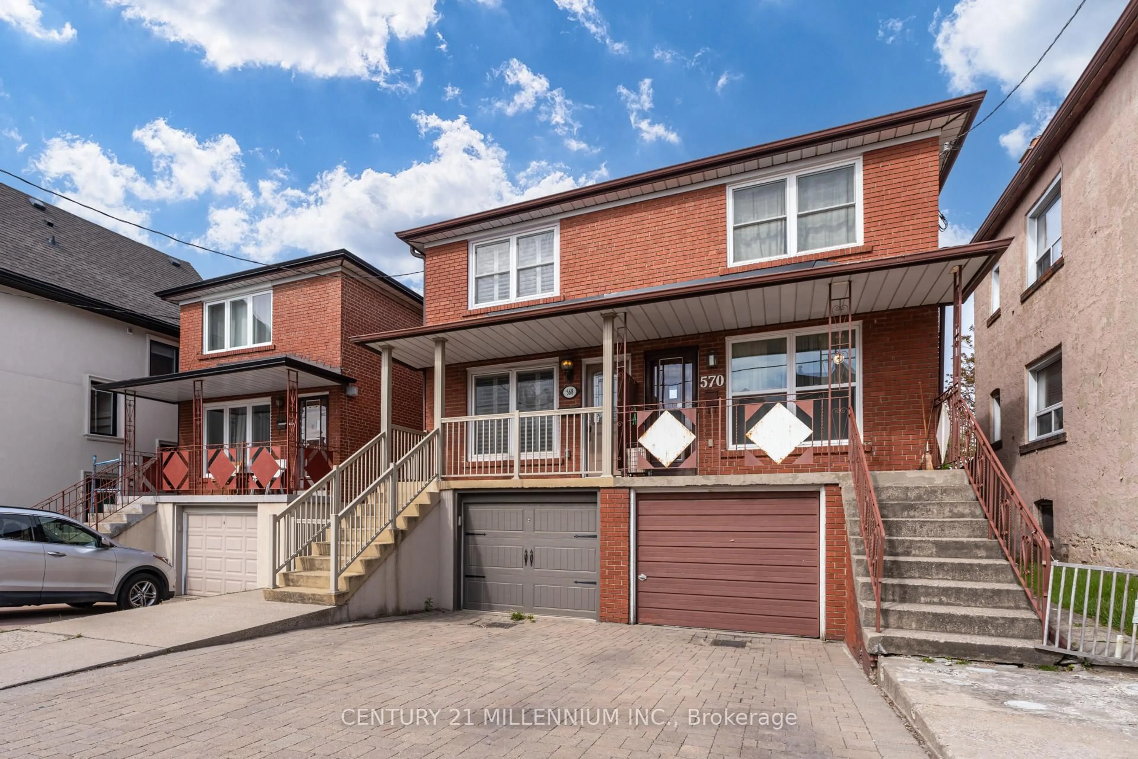 Home with brick exterior material, street for 568 Dufferin St, Toronto Ontario M6K 2A9